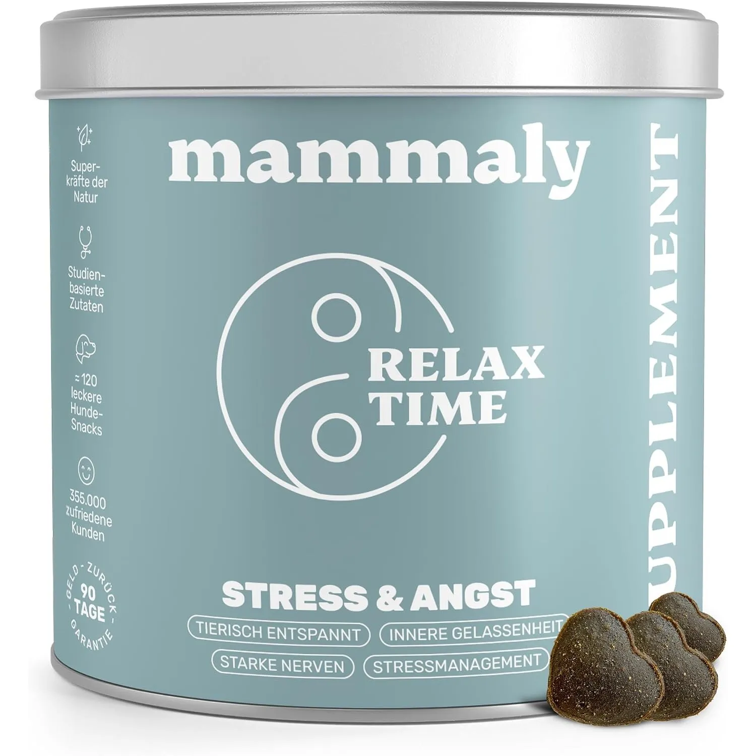 mammaly Relax Time® Entspannungs-Komplex mit Baldrian (bis 60 Tage)