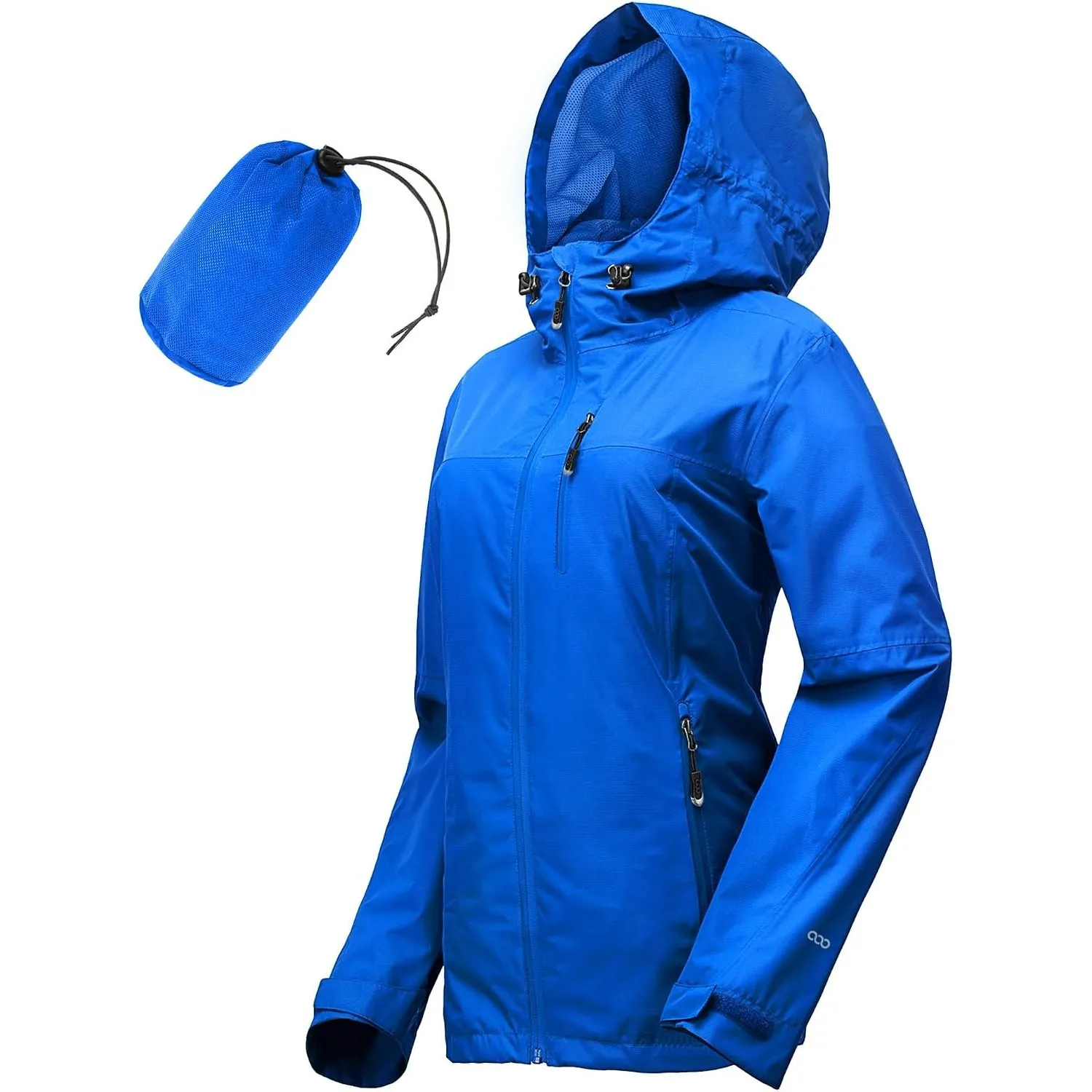 33,000ft Regenjacke Damen Wasserdicht Packbar Fahrradjacke Übergangsjacke