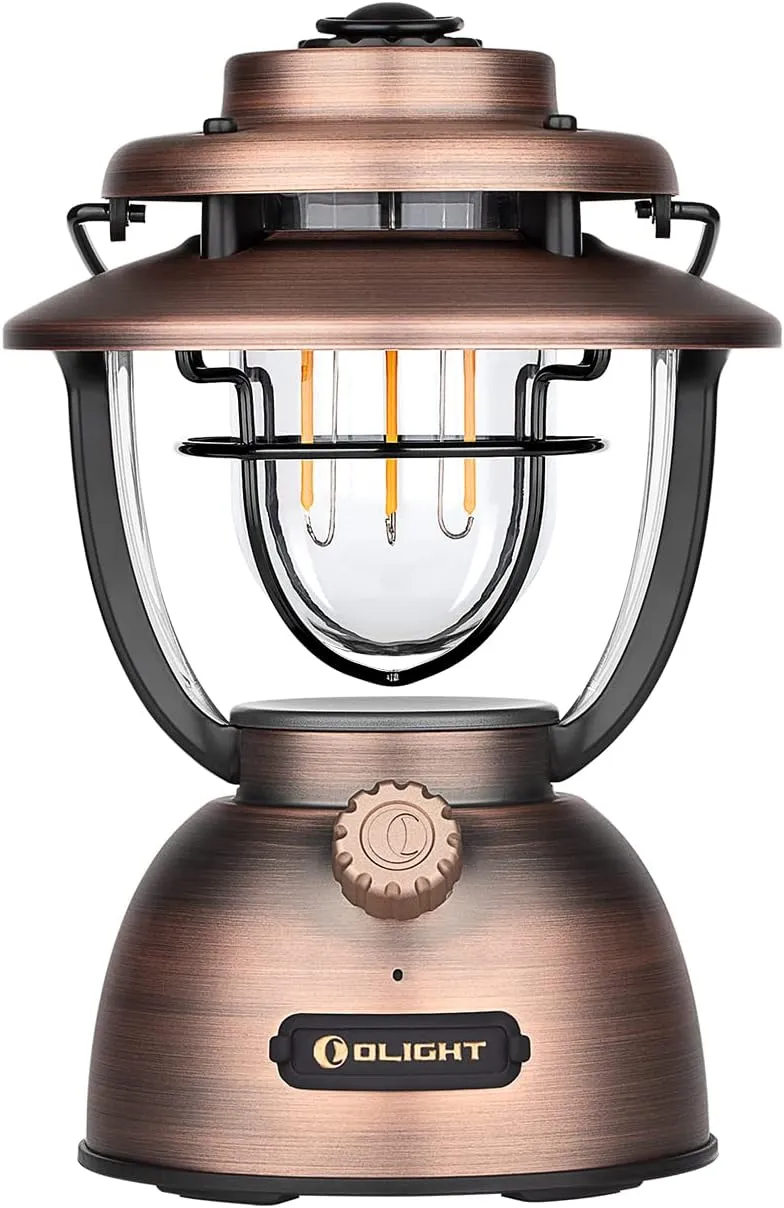 OLIGHT Olantern Classic 2 Pro Campinglampe 300 LM, LED Laterne im Retro-Stil Stufenlos Dimmbar, Notstrombank USB Wieder…