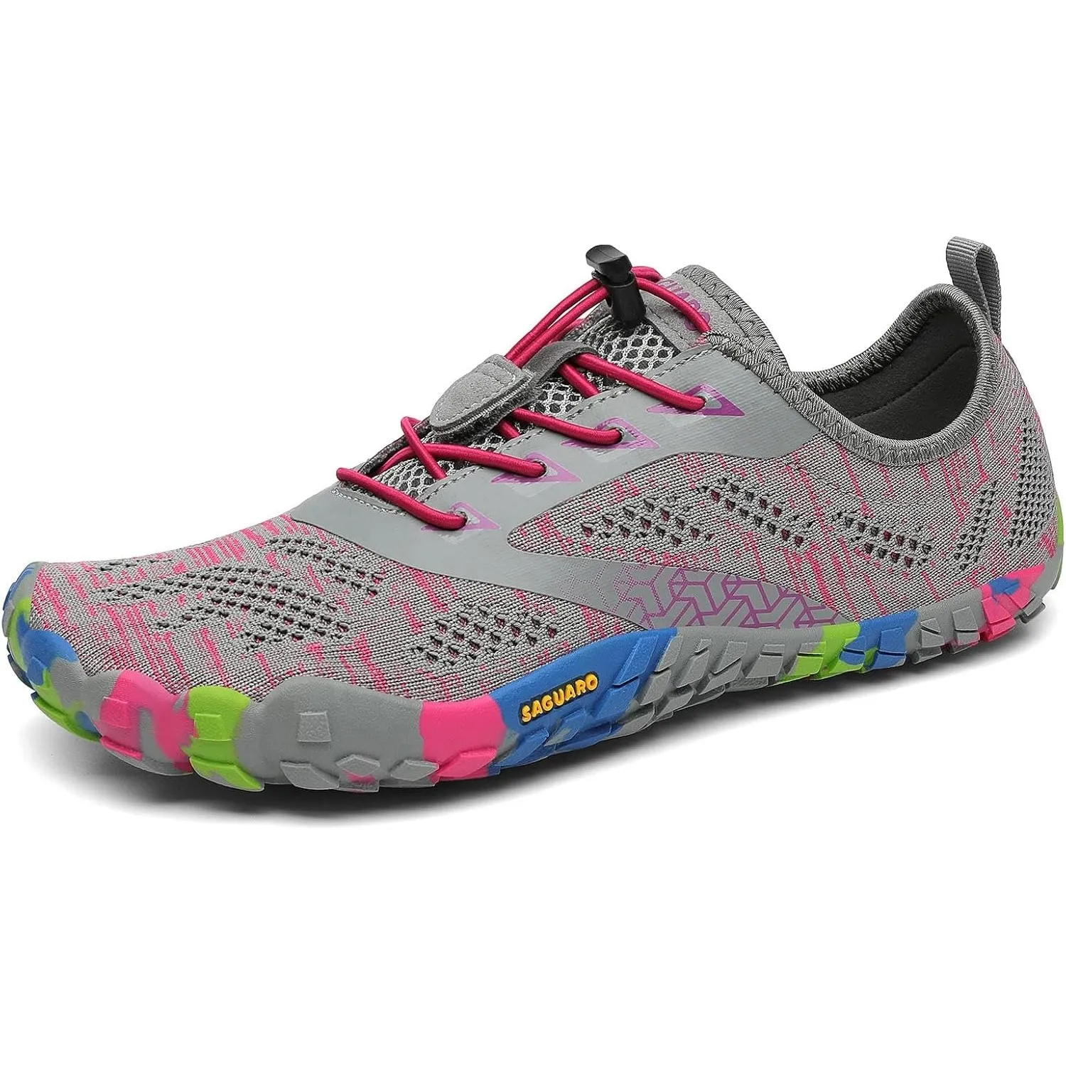SAGUARO Barfußschuhe Herren Barfussschuhe Damen Barfuss Schuhe Zehenschuhe Outdoor Fitnessschuhe rutschfest Traillaufsc…