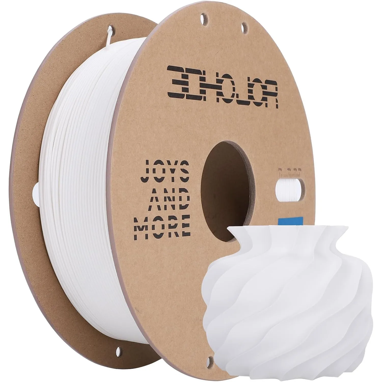 3DHoJor Matte PLA Filament Milchweiß 1KG Filament PLA Pastell 1.75mm