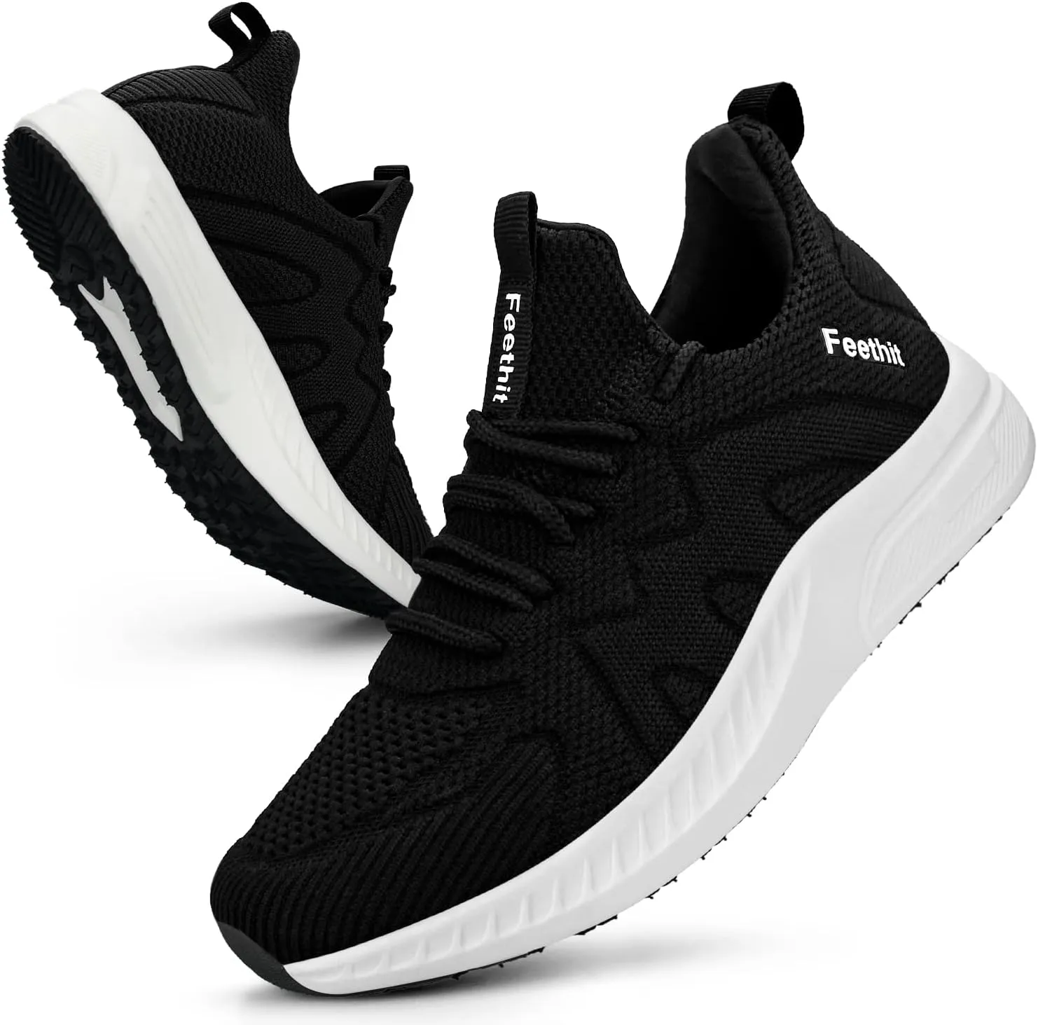 Feethit Women’s Trainers, Breathable, Lightweight Sports Shoes, Running Shoes, Outdoor, Fitness