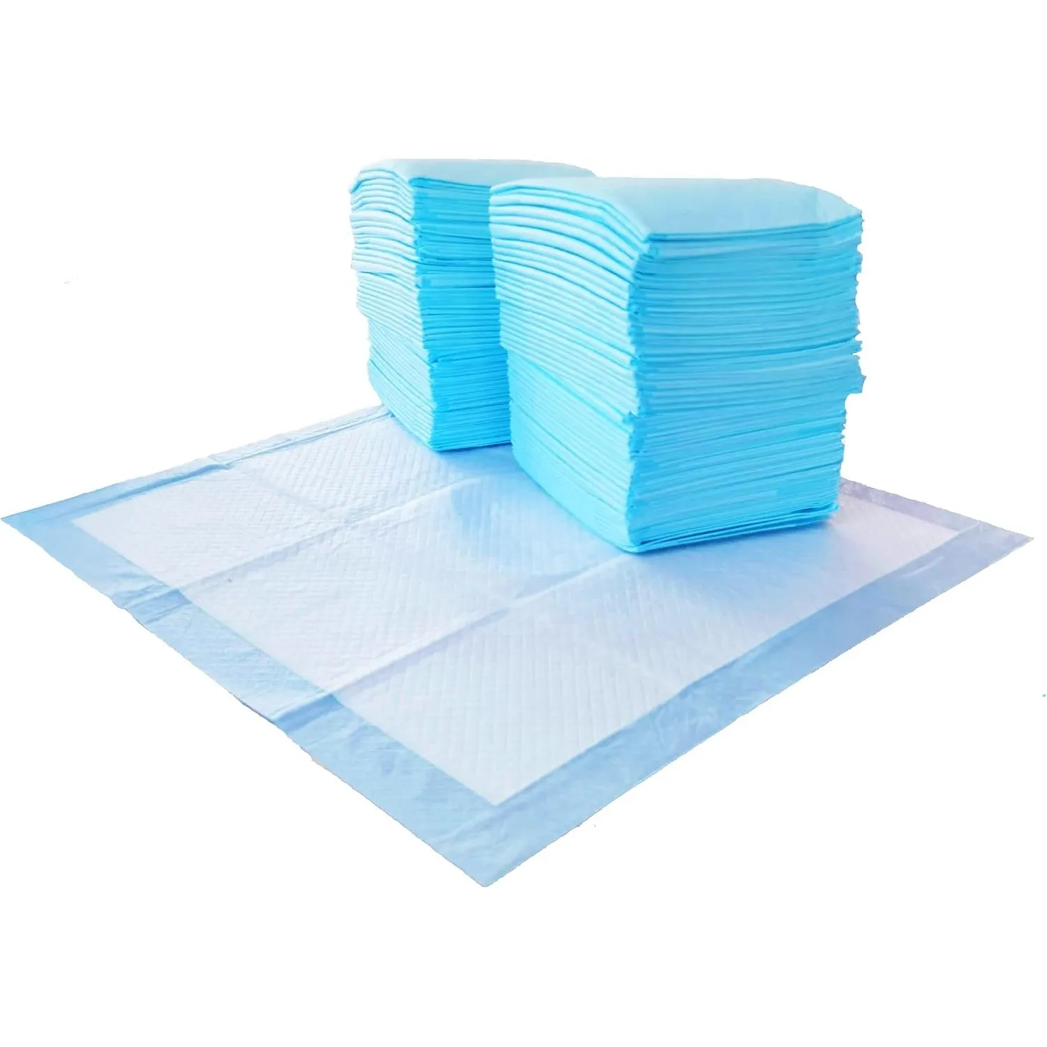 Amazon Basics Hunde-Pinkeltücher für das Töpfchentraining, auslaufsicher, parfümiert, 5-lagig, 56 x 56 cm, Normal (150S…
