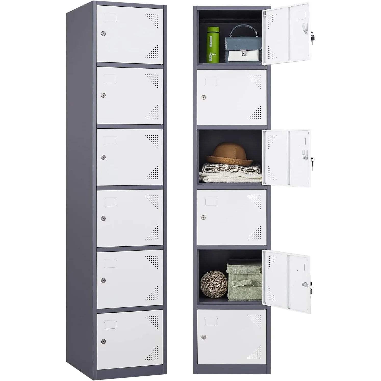 Stahlschrank Schließfachschrank Wertfachschrank Lagerschrank Metallspind Spind Fächerschrank Umkleideschrank Stahlblech…