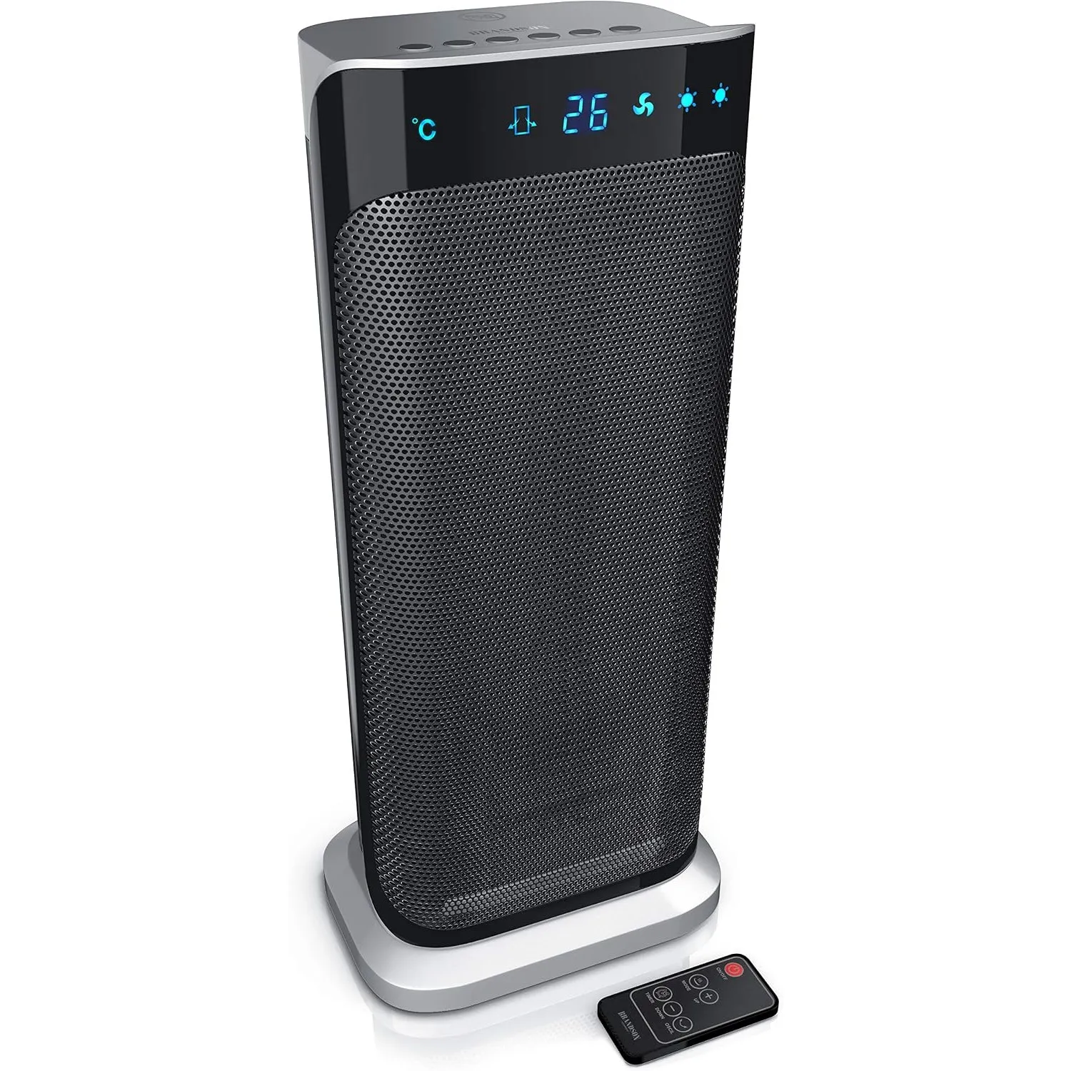 Brandson - Heizlüfter 2000 Watt mit Fernbedienung - Groß und Stark - Preisträger - energiesparend leise - Bad Wohnzimme…