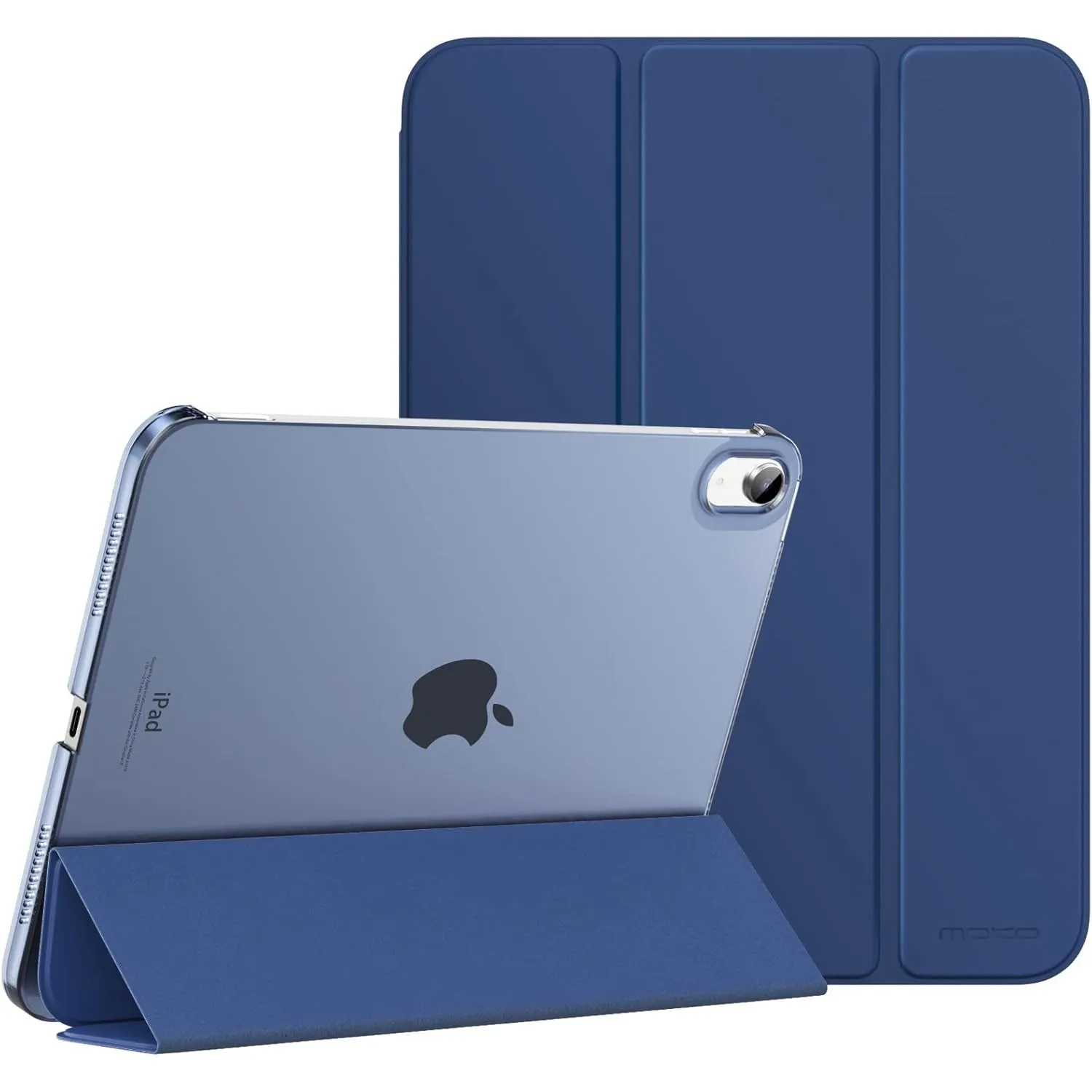 MoKo Hülle für iPad (A16) 11. Generation 11 Zoll 2025, iPad 10. Generation 10,9 Zoll 2022, Schlanke Stand Schutzhülle m…