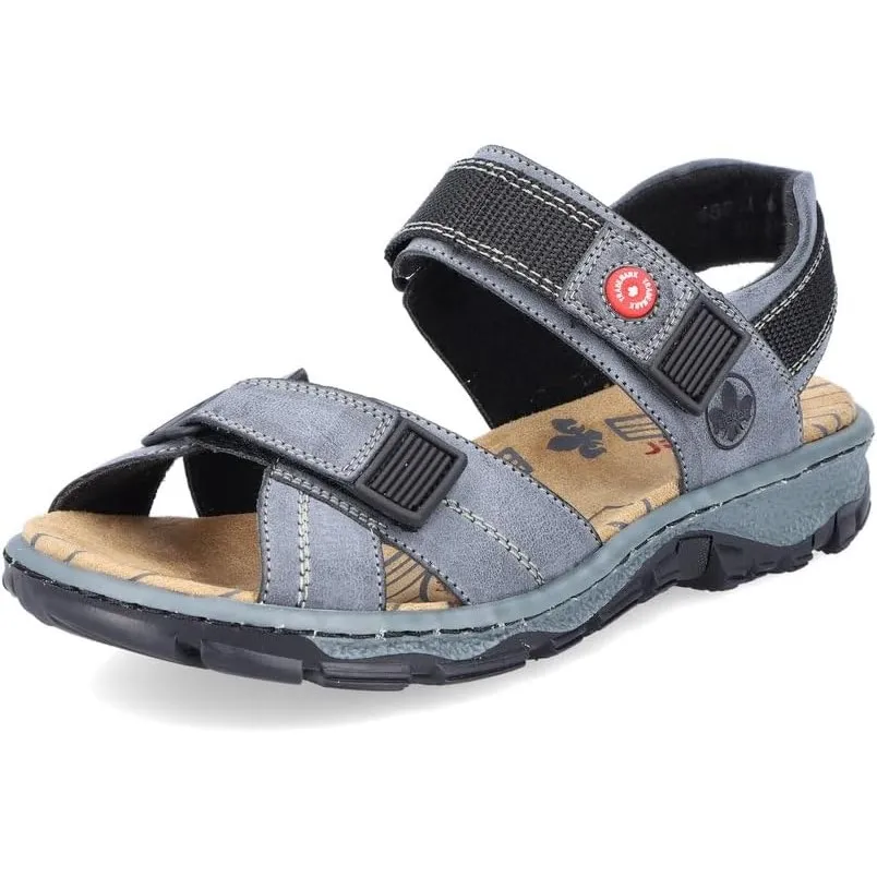 Rieker Damen Klassische Sandalen 68851, Frauen Sandalen