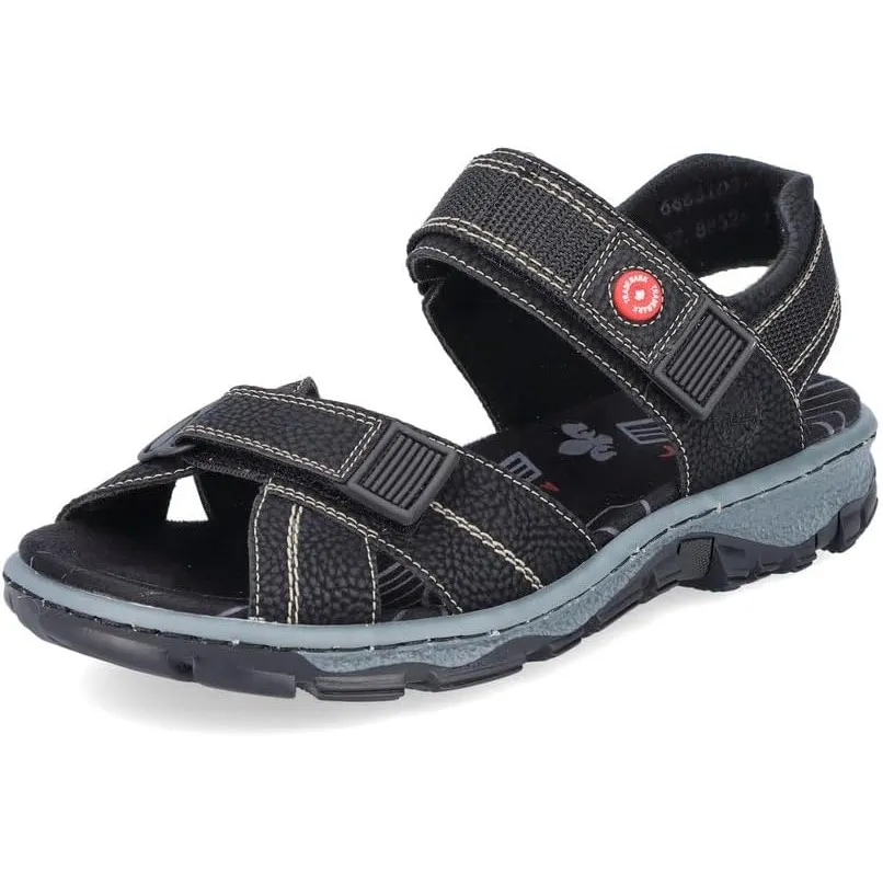 Rieker Damen Klassische Sandalen 68851, Frauen Sandalen
