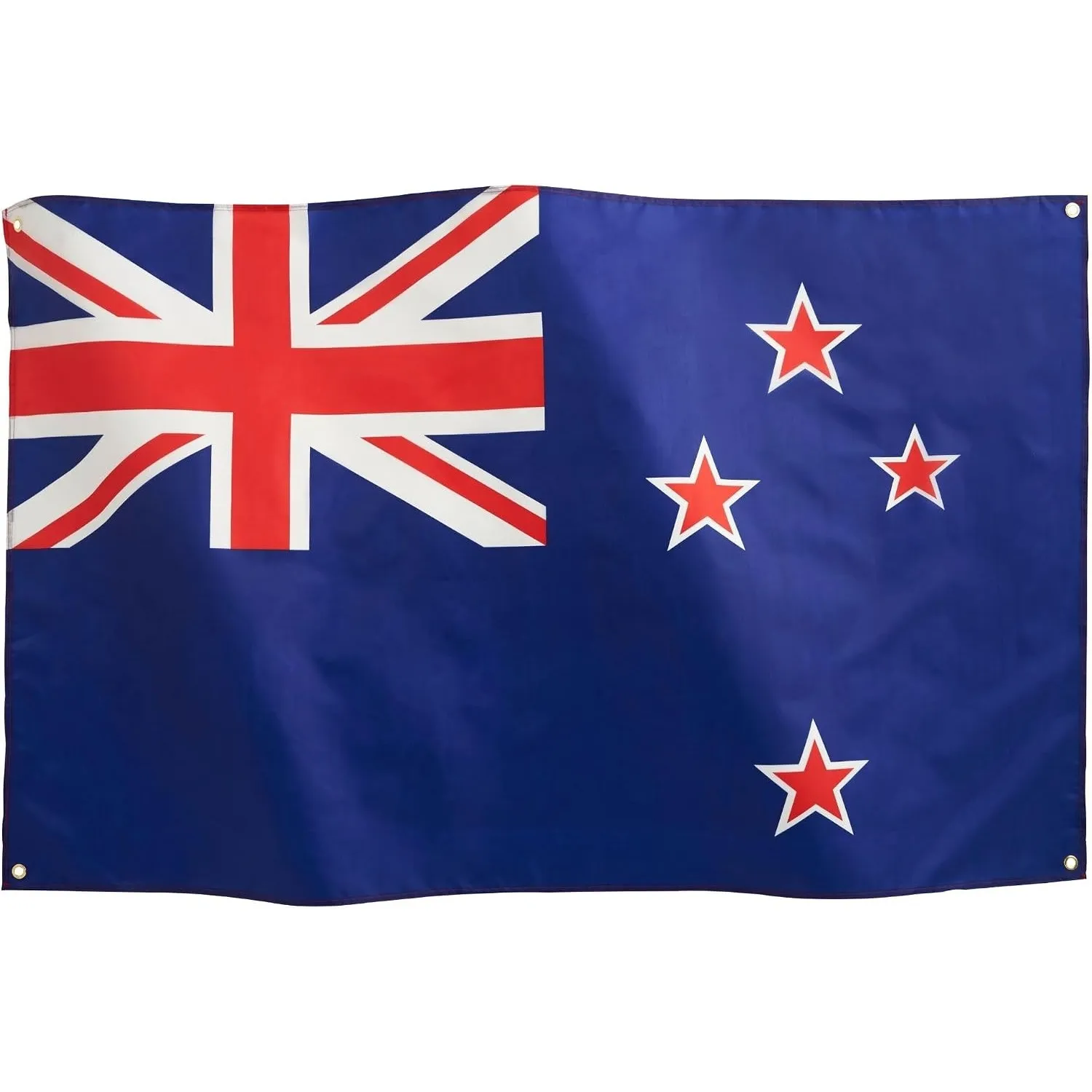 Runesol Neuseeland Flagge 3x5, 91x152cm, 4 Ösen, Wellington Jahrestag Tag, Messingöse In Jeder Ecke, Neuseeländer Fahne…