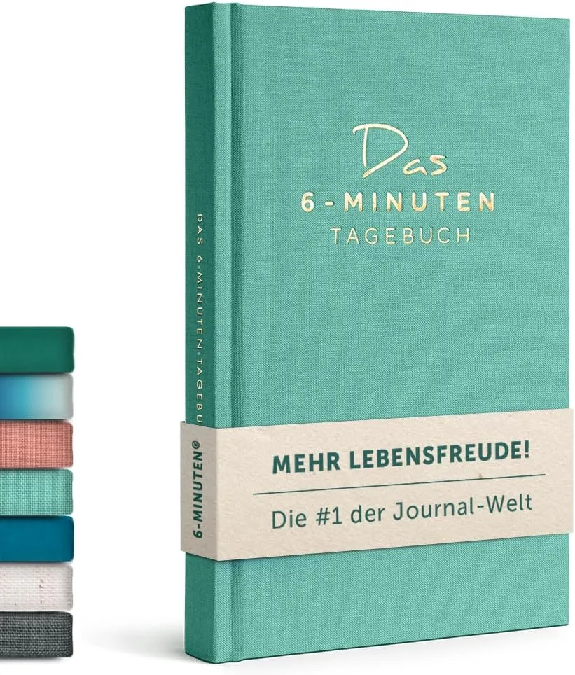 6-Minute Diary for Adults 2025 (The Original) - Mindfulness Diary, Scientifically Based Journal Book - Gratitude Diary …