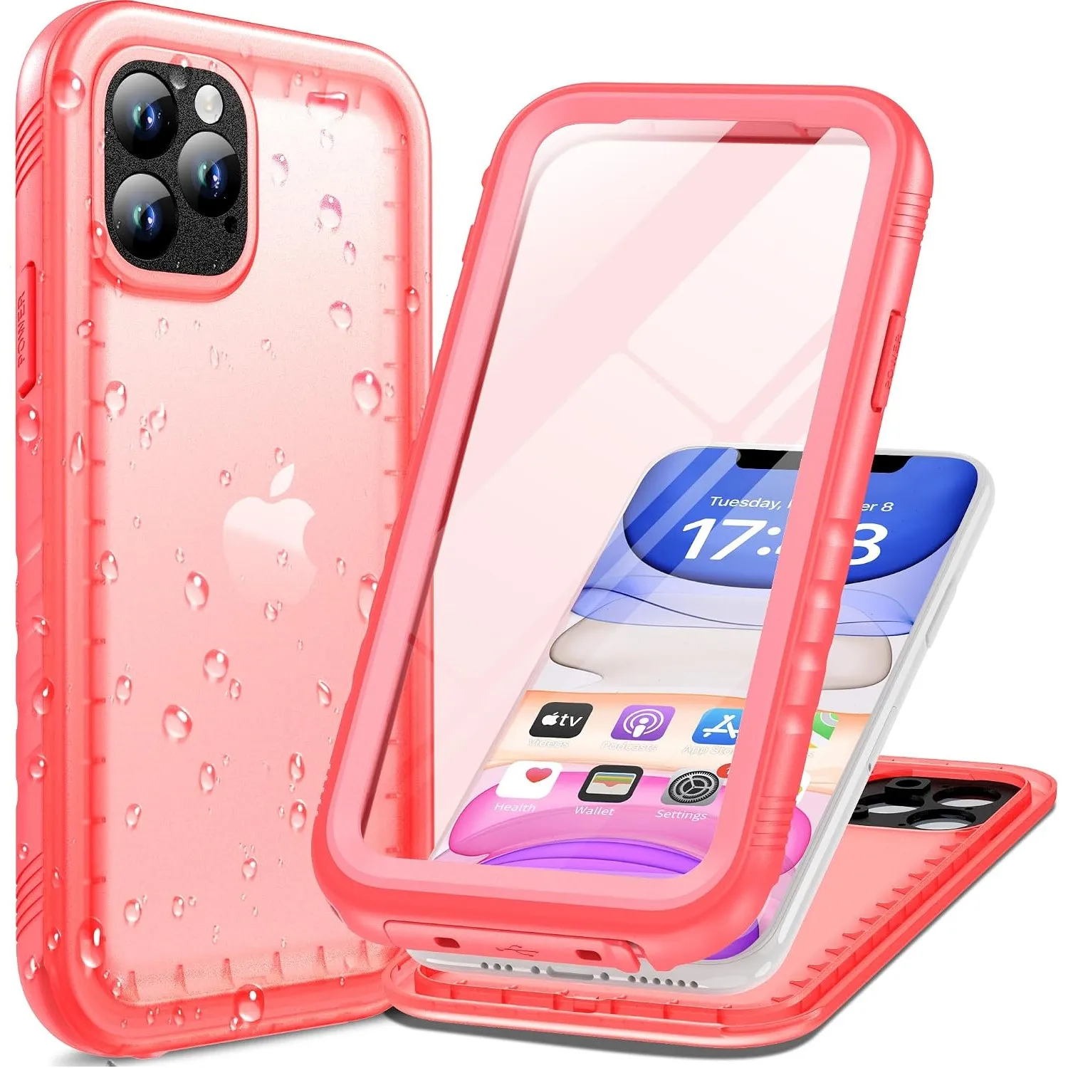 Cozycase TOP Militärschutz wasserdichte 360 Hülle Für iPhone 11 Pro
