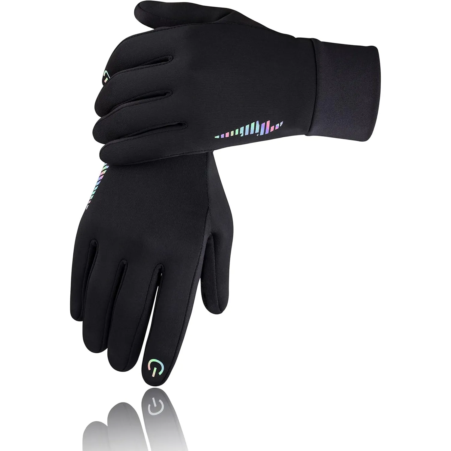 SIMARI Kinder Handschuhe Thermo Anti-Rutsch Touch Screen Fahrradhandschuhe