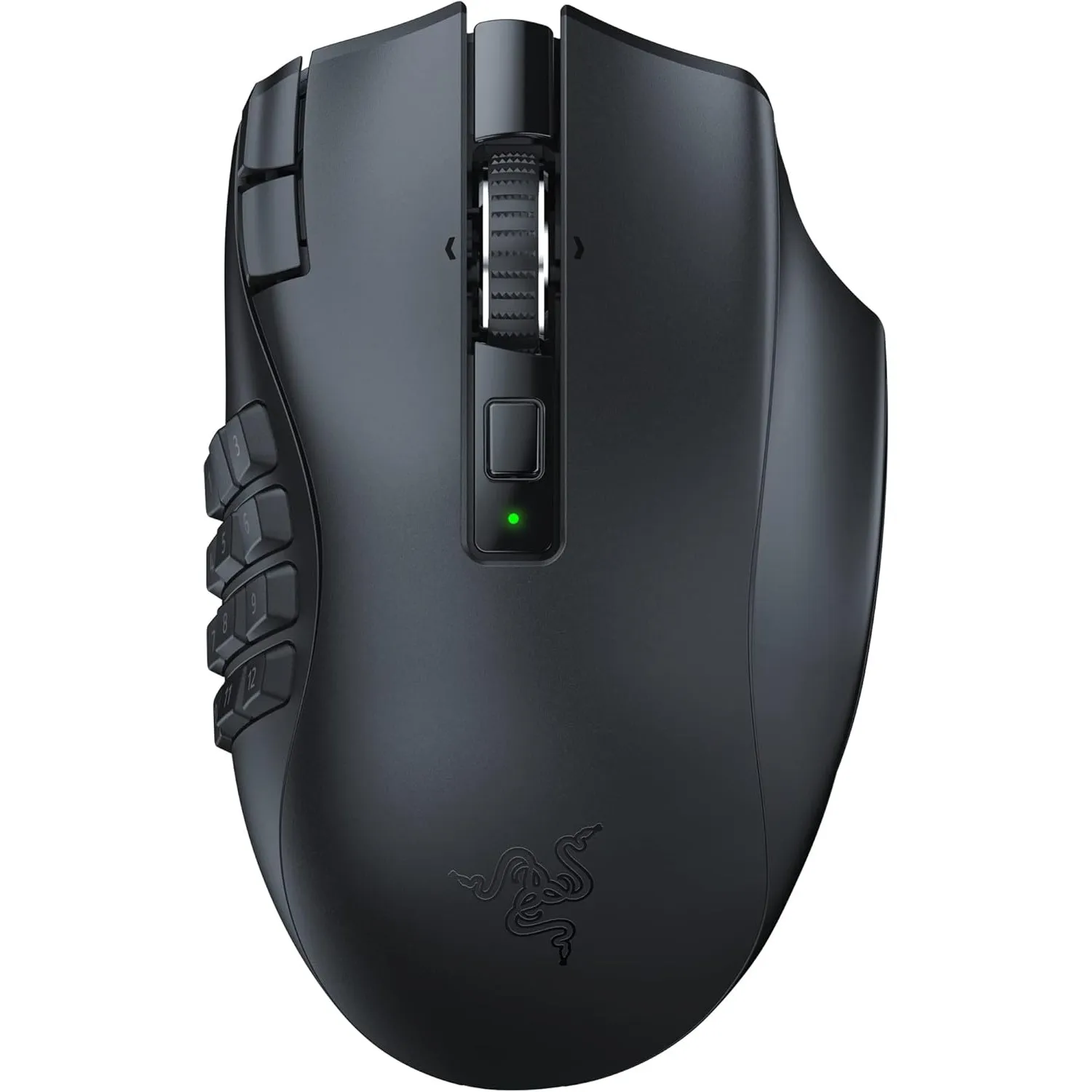 Razer Naga V2 HyperSpeed - Ergonomische Kabellose MMO Gaming Maus (19 Programmierbaren Tasten, Wireless 2,4 GHz, Blueto…