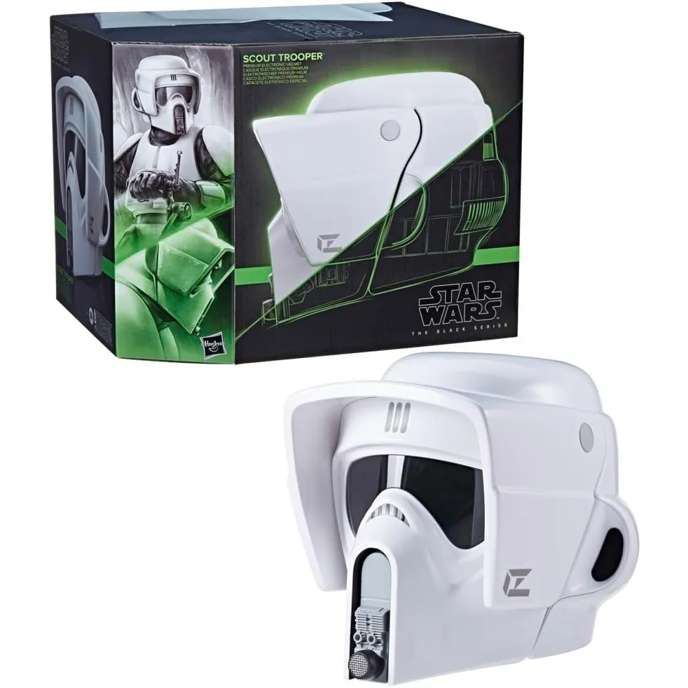 Star Wars The Black Series Scout Trooper elektronischer Helm Rückkehr der Jedi-Ritter, für Erwachsene | Star Wars The B…