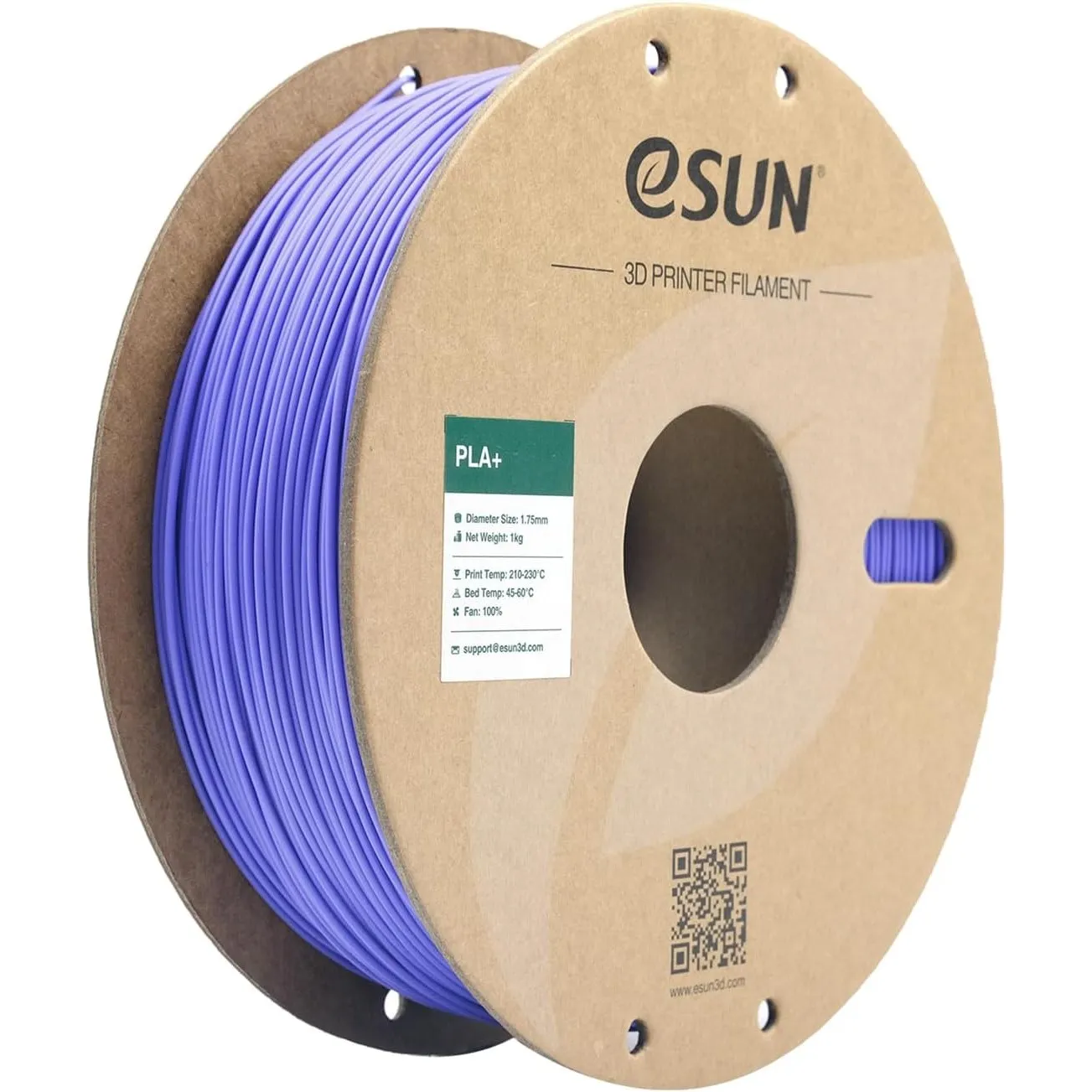 eSUN PLA+ Filament 1.75mm, Immergrün Blau, 1KG