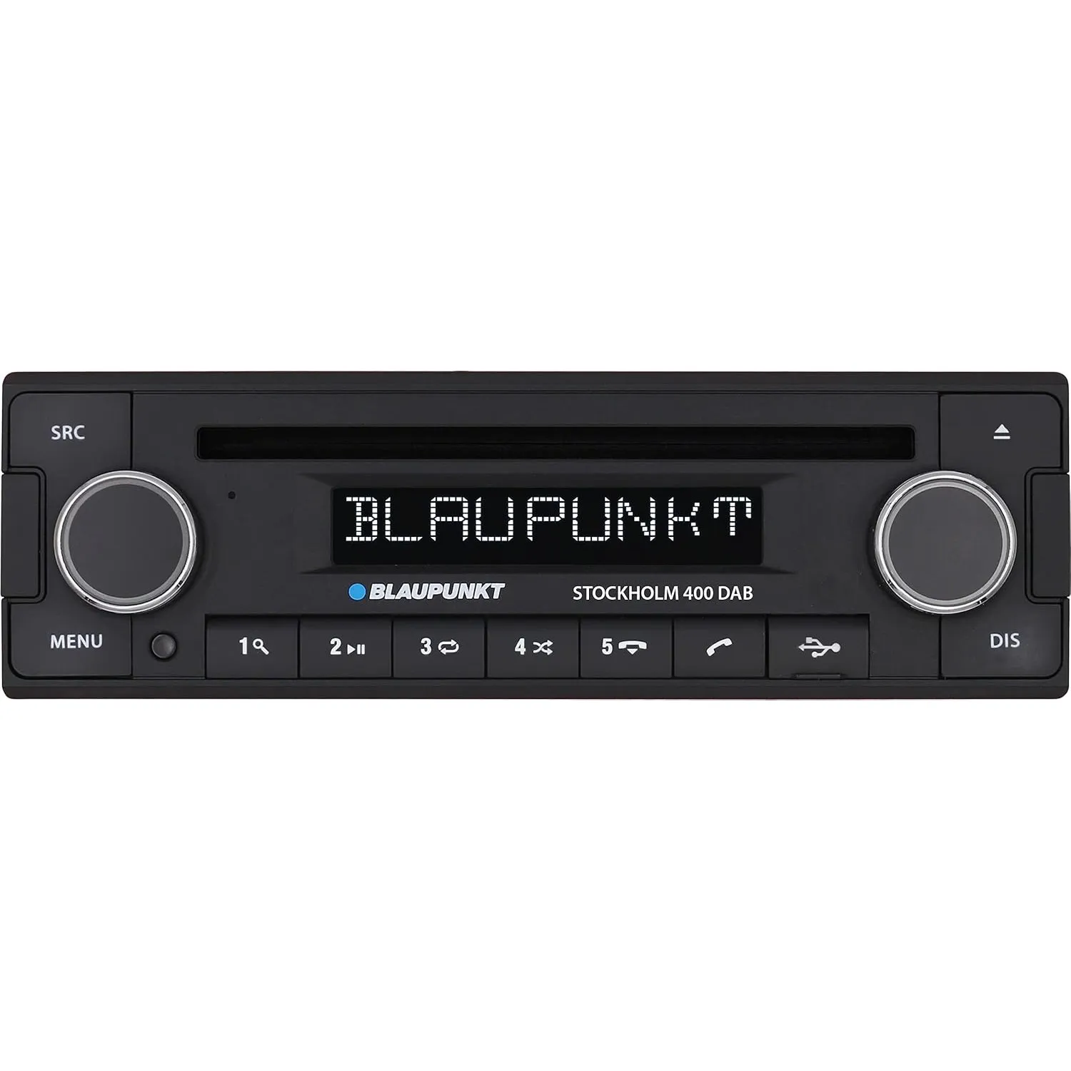 Blaupunkt Stockholm 400 DAB, schwarz, 1-DIN