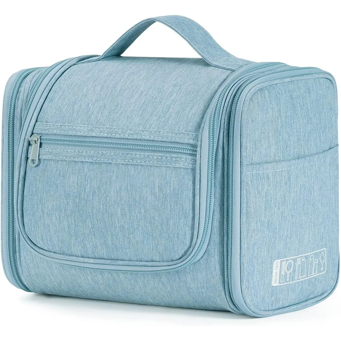 WANDF Groß Waschtasche, Kulturtasche zum Aufhängen für Damen, Kulturbeutel Herren Gross, Waschbeutel für Camping Reisen…
