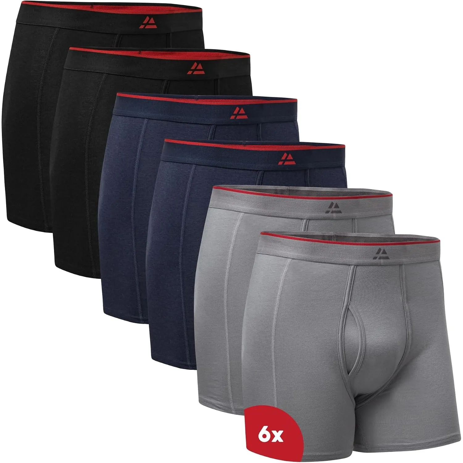 DANISH ENDURANCE Bambus Boxershorts Herren, Atmungsaktiv, 6er & 10er Pack