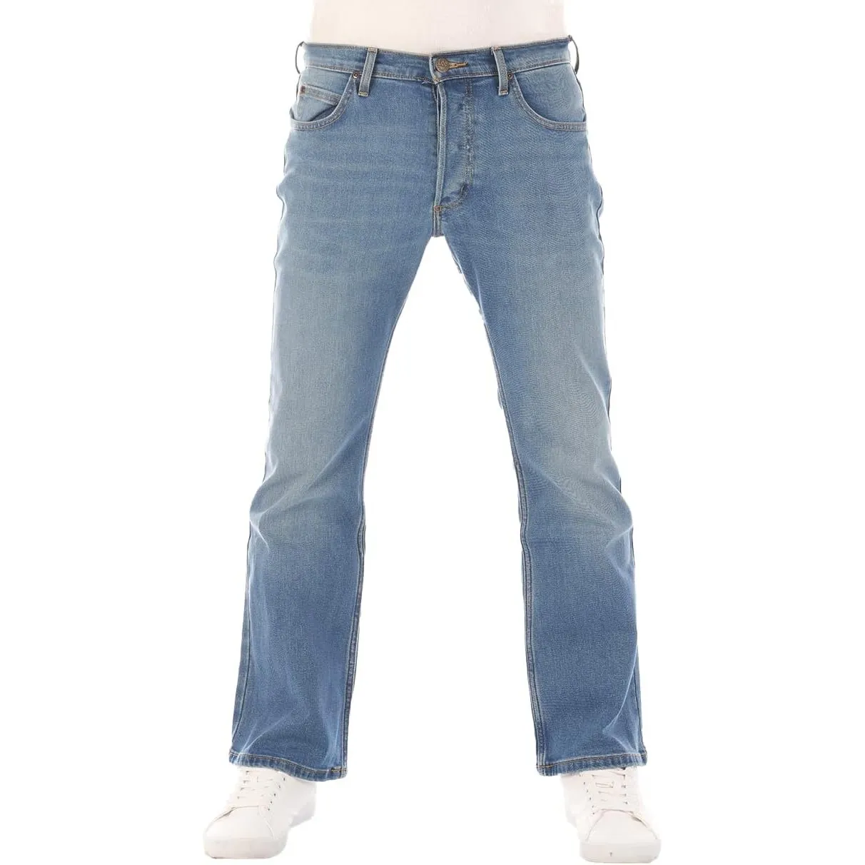 Lee Jeans Herren Stretch Bootcut Denver Jeanshose Hose Denim