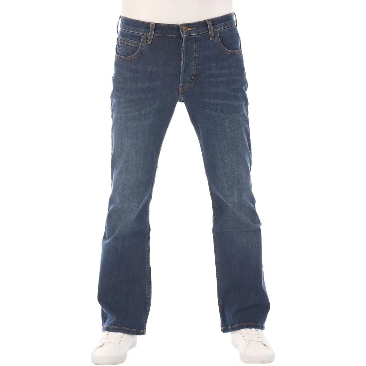 Lee Jeans Herren Stretch Bootcut Denver Jeanshose Hose Denim