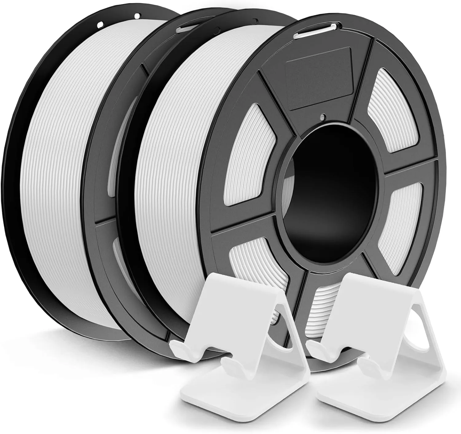 JAYO PLA Filament 1.75 mm, PLA 3D Printer Filament, Dimensional Accuracy +/- 0.02 mm, 1.1 kg Spool, 2 Pack, PLA 2.2 kg,…