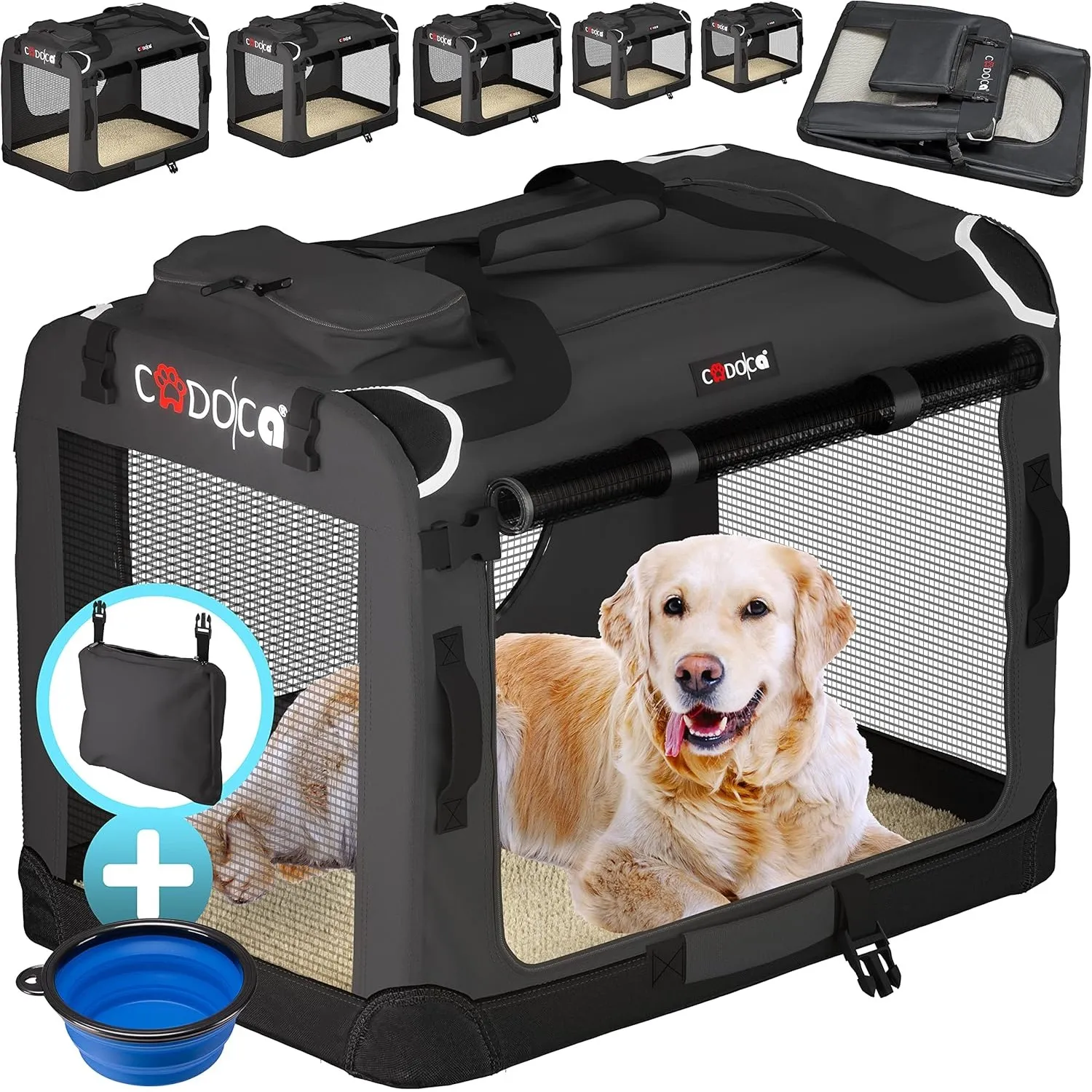 CADOCA® Hundebox L Faltbar
