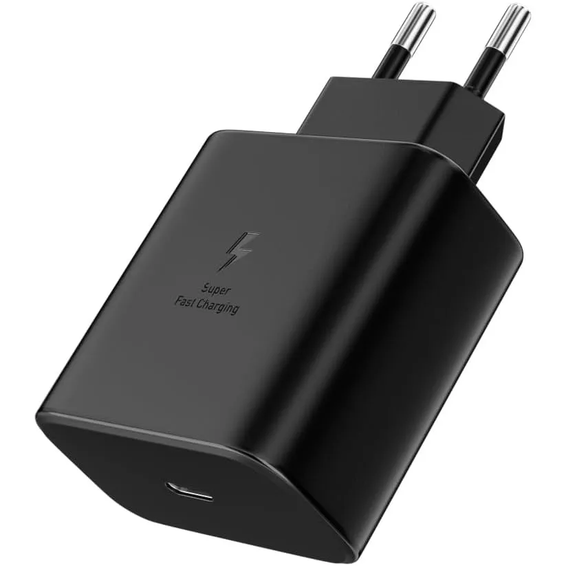 45W Schnellladegerät USB C Netzteil Adapter Charger,füi:Samsung schwarz