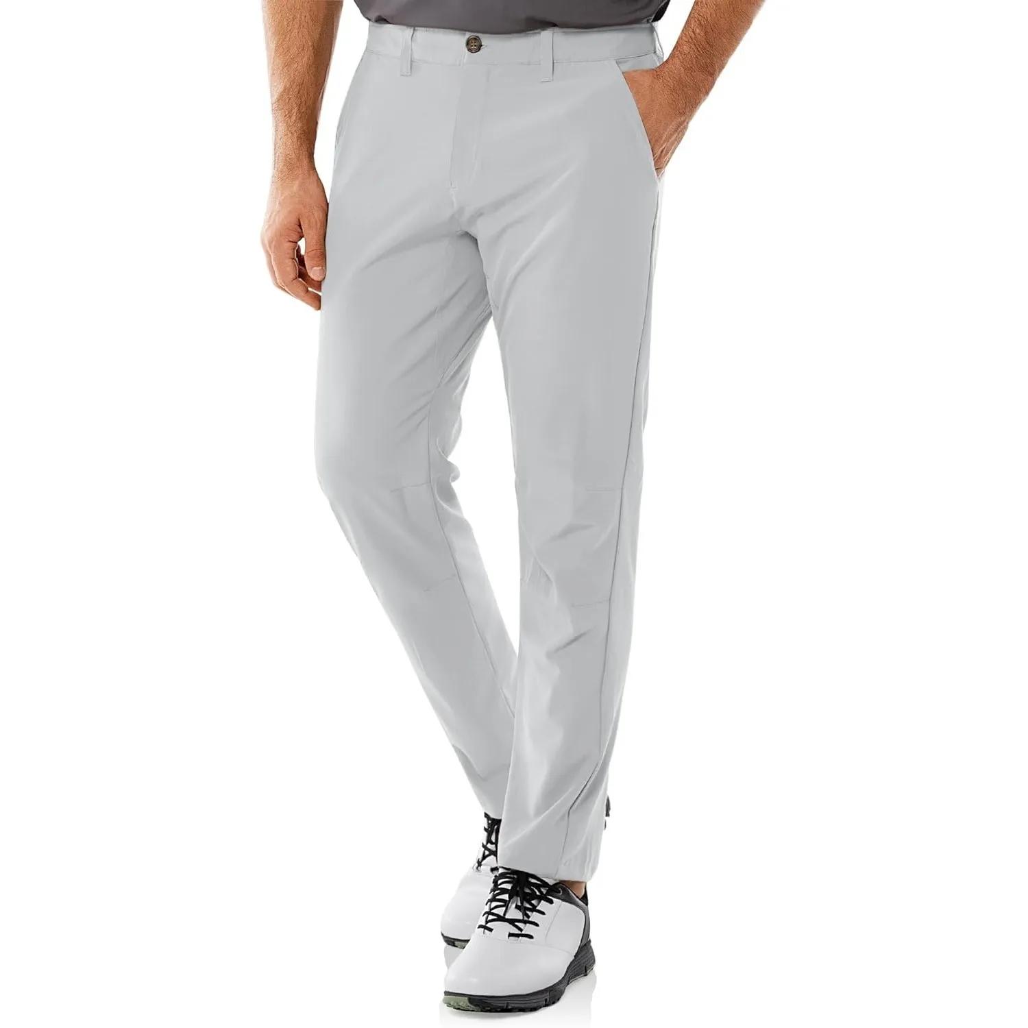 33,000ft Herren Golfhosen Atmungsaktive Stretch Hose für Männer Schnelltrockende Stretch Lange Golfhosen