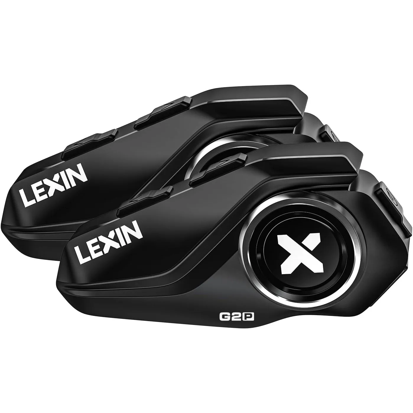 LEXIN G2P Motorrad Bluetooth Headset, Helm Kommunikationssystem für 2 bis zu 6 Personen in Reichweite von 1000m, IP67 W…
