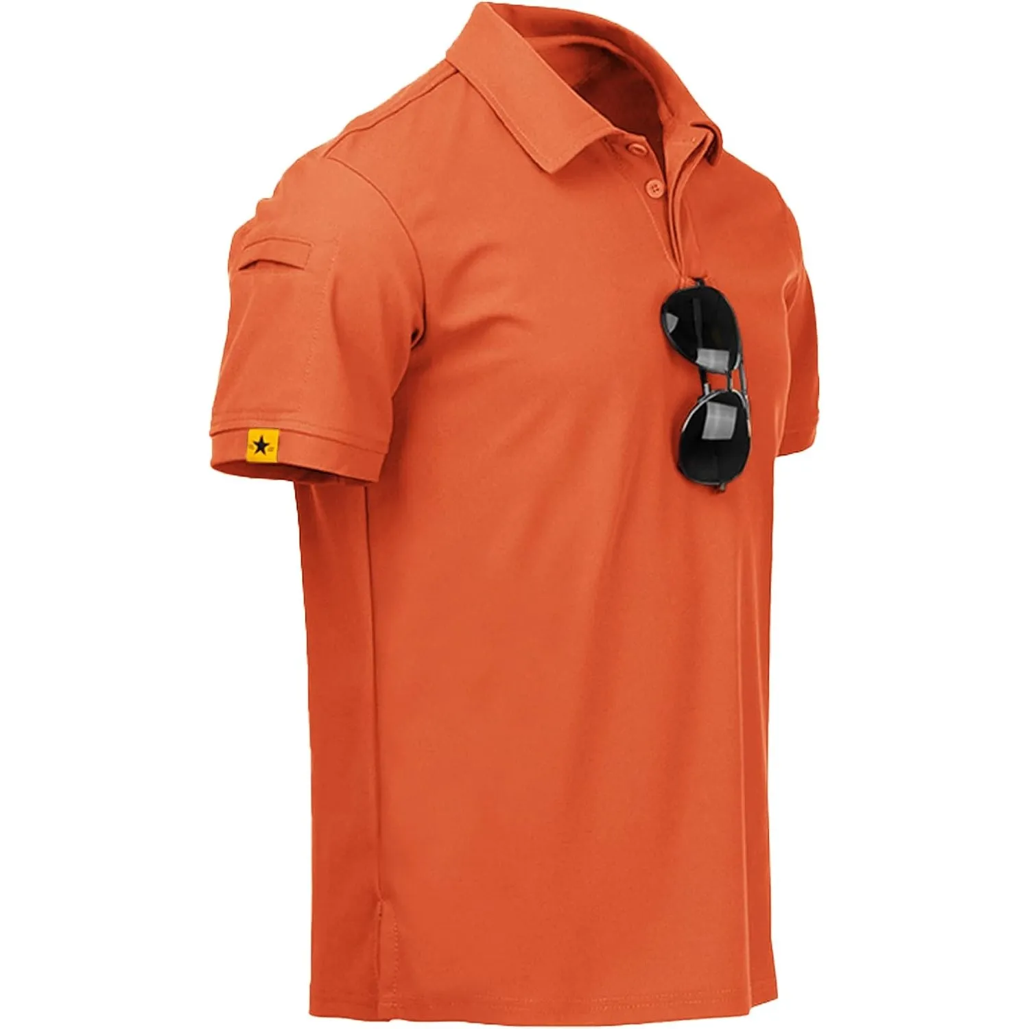 JACKETOWN Poloshirts Herren Kurzarm Atmungsaktives Funktionsshirt, M-3XL.