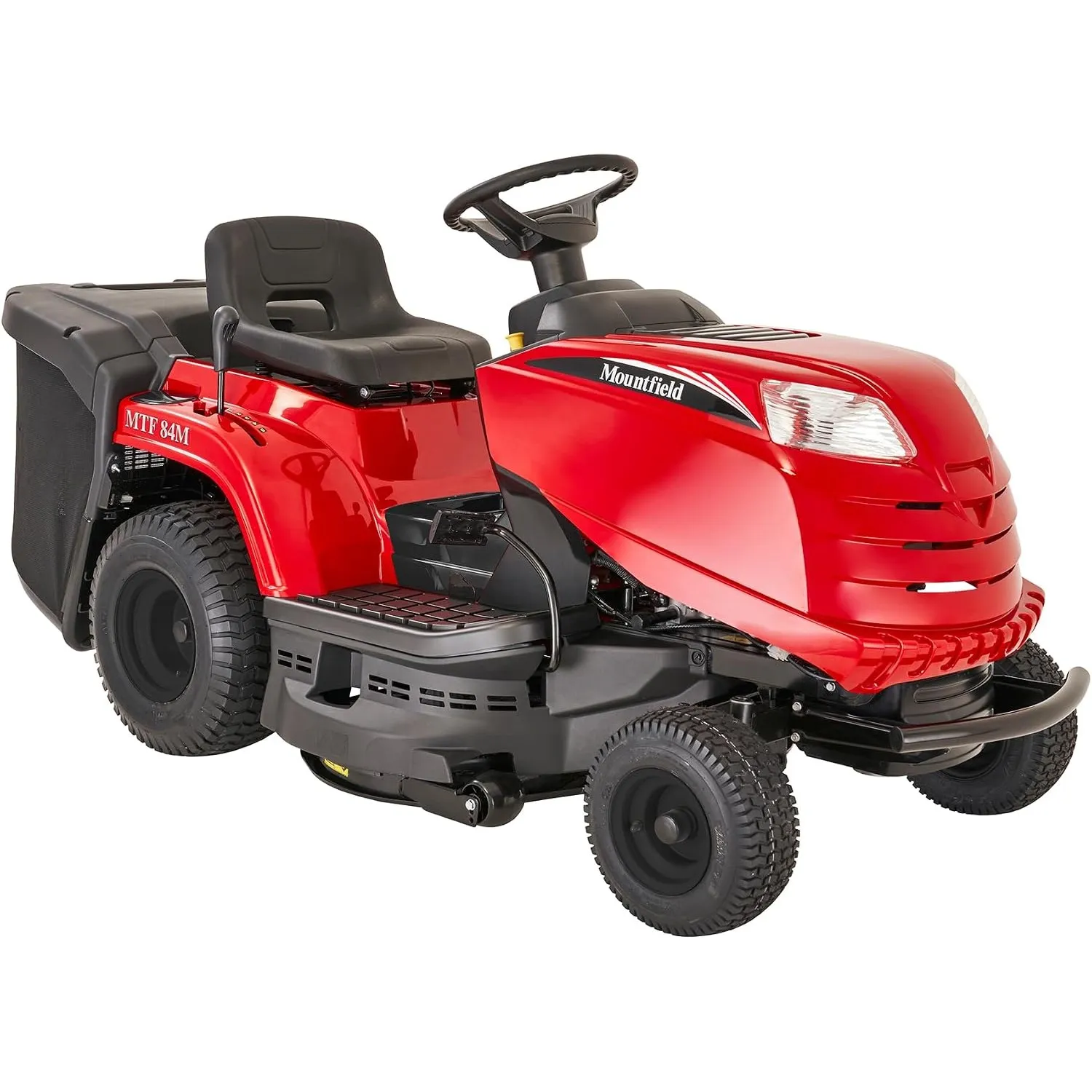 STIGA MTF 84M Aufsitzmäher, 352 cm³, 84 cm, 200 l – Schaltgetriebe, 7 Schnitthöhen (25–80 mm) – Rasenflächen bis 3.000 …