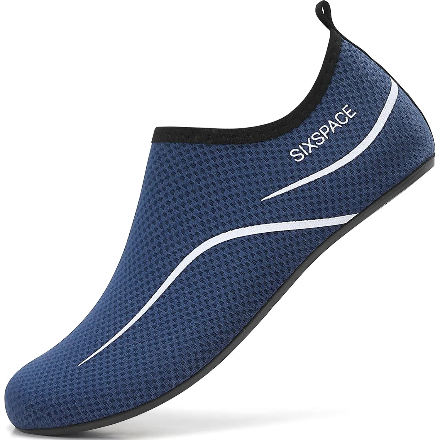 Sixspace Unisex Badeschuhe Wasserschuhe mit Rutschfester Sohle, Gr.34-47