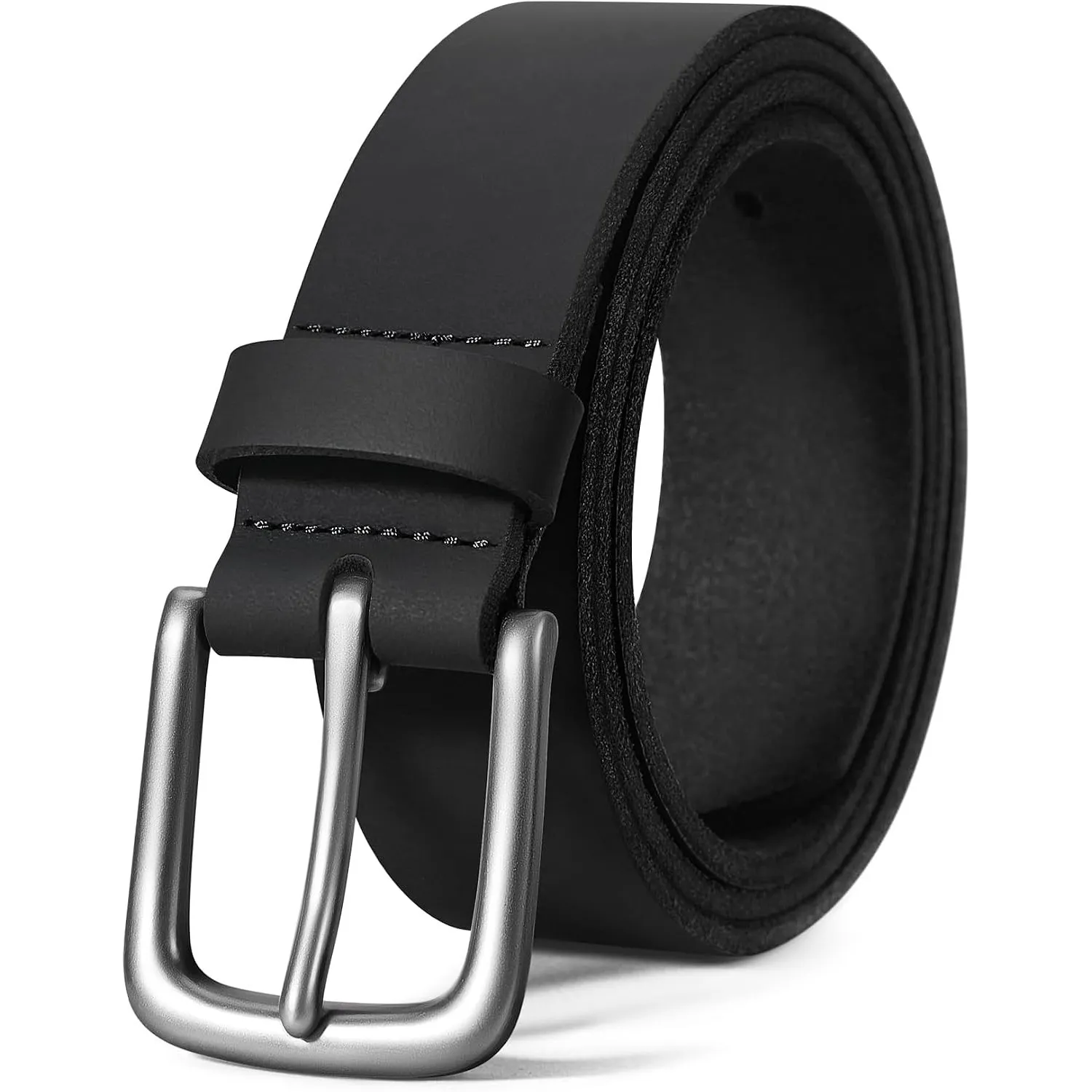 VATAN Gürtel Herren Vollledergürtel Casual Jeansgürtel Handgearbeitet 35mm