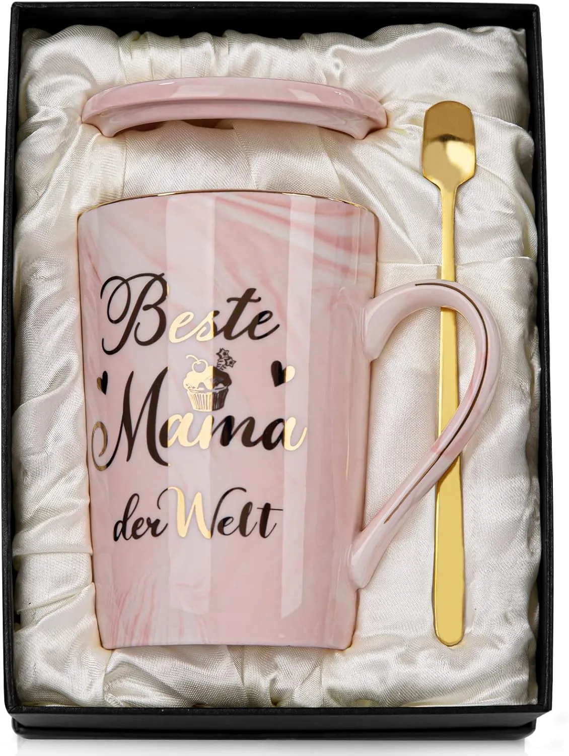 Muttertagsgeschenk Geschenke für Mama Geschenk, Beste Mama der Welt Tasse - Lustig Muttertag Muttertagsgeschenke, 400ml…