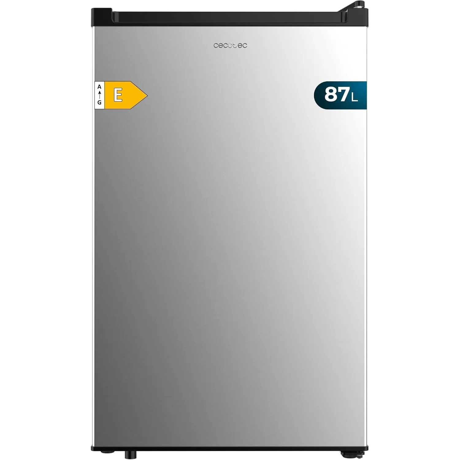 Cecotec Vertikaler Tisch-Gefrierschrank - 87L Bolero CoolMarket TF 87 Inox. 83,6 cm Höhe und 50,6 cm Breite, niedriger …