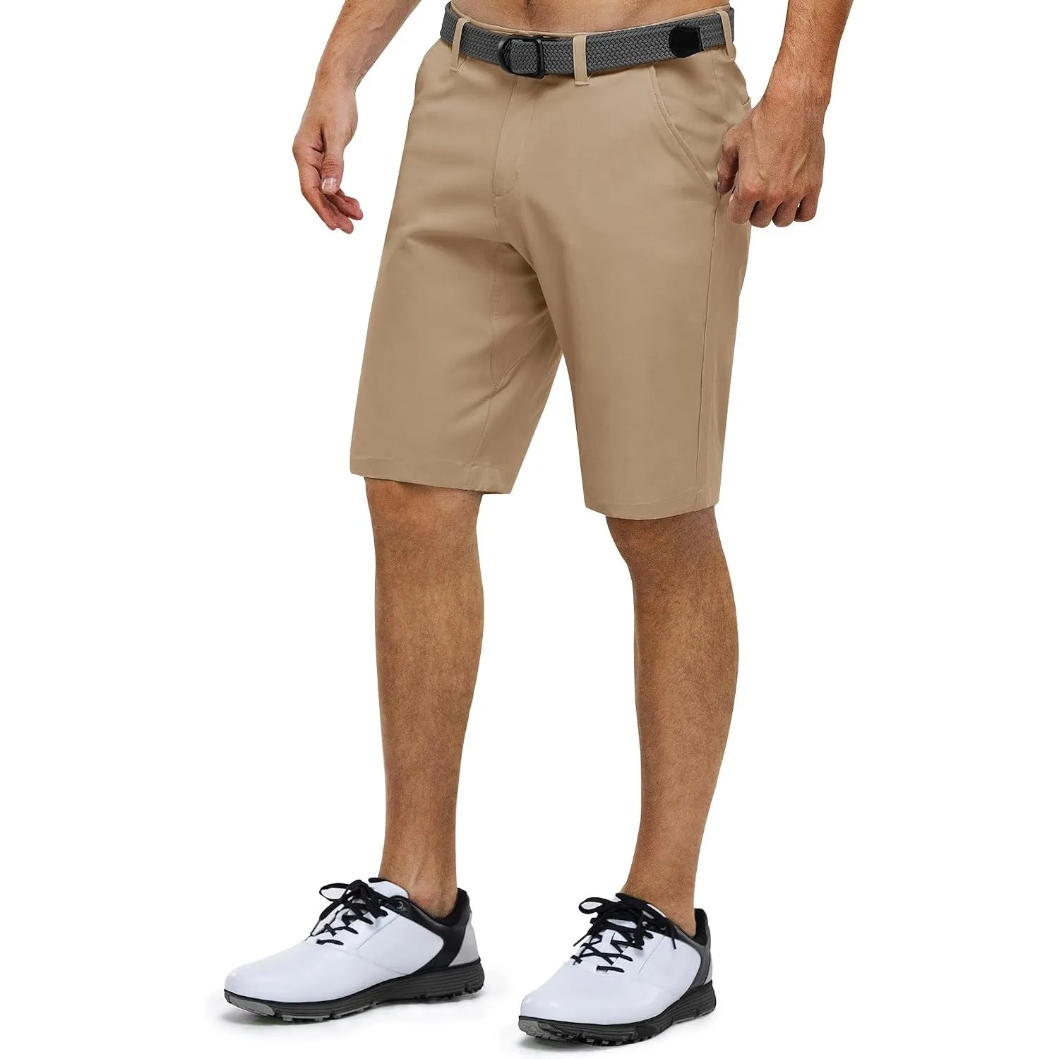 33,000ft Herren 11” Golf Shorts UPF 50+ Kurze Golfhose mit 5 Taschen | Leicht, Schnelltrockend, Atmungsaktiv, 4-Wege-St…