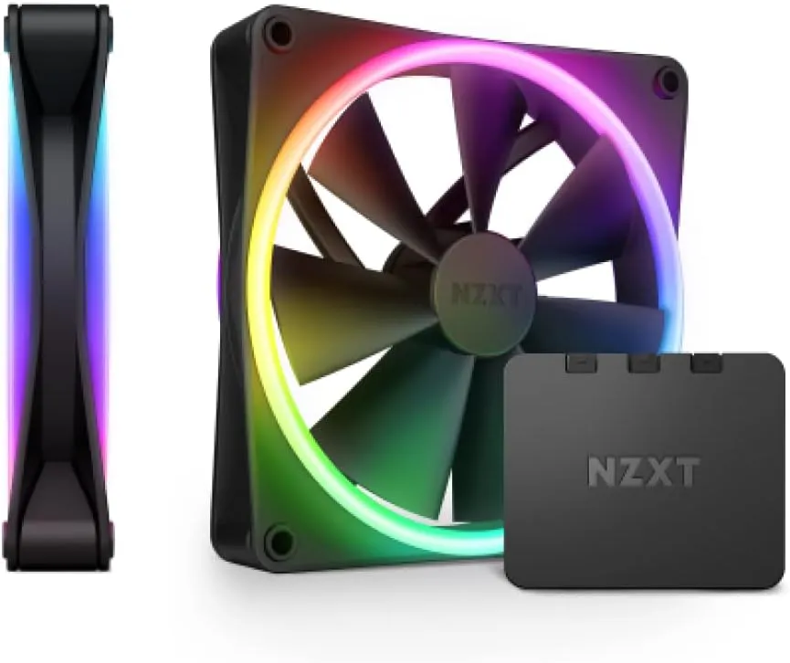 NZXT Gehäuselüfter F140 RGB DUO Twin 140x140x25