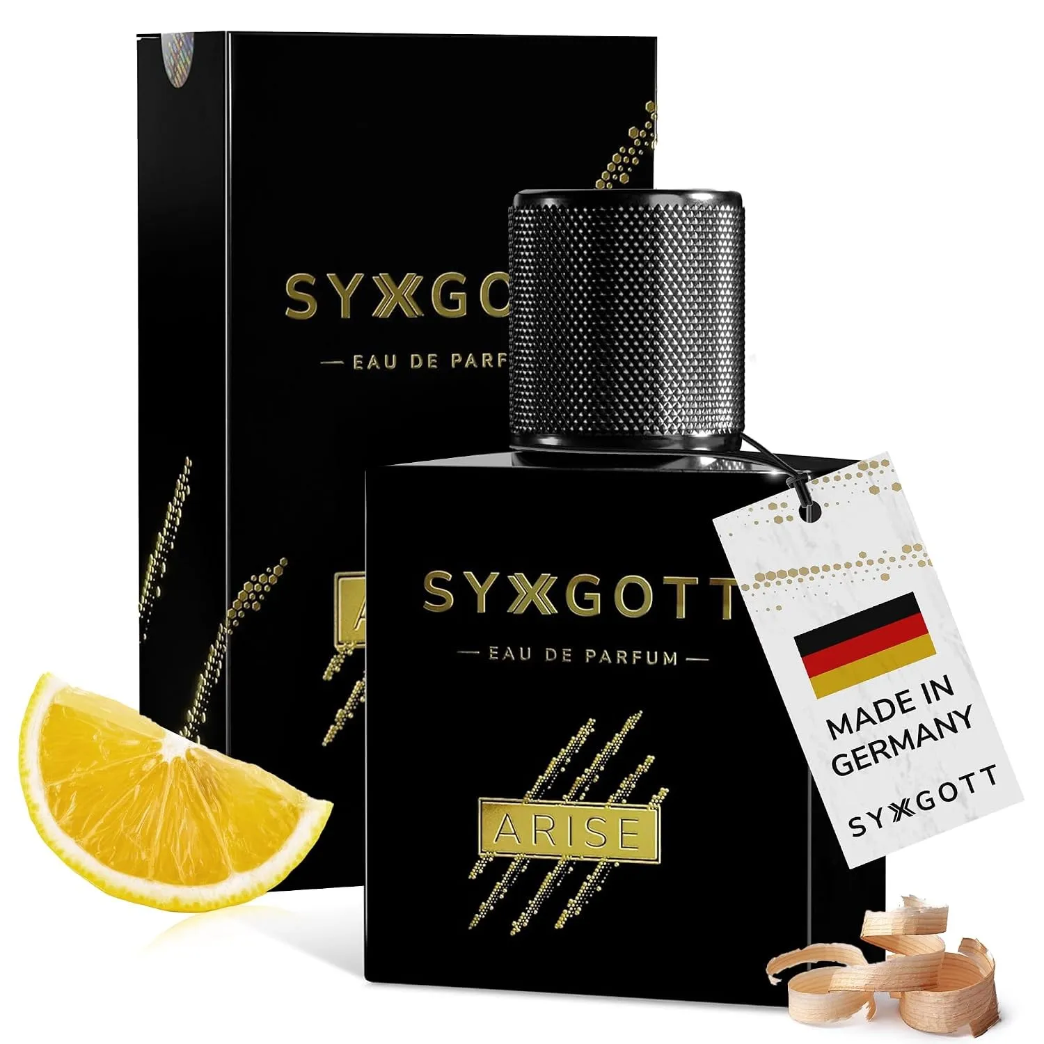 SYXGOTT ARISE Männerparfum mit Pheromon Öl | Eau de Parfum für Herren | Parfumprobe gratis | frisch und fruchtig | perf…