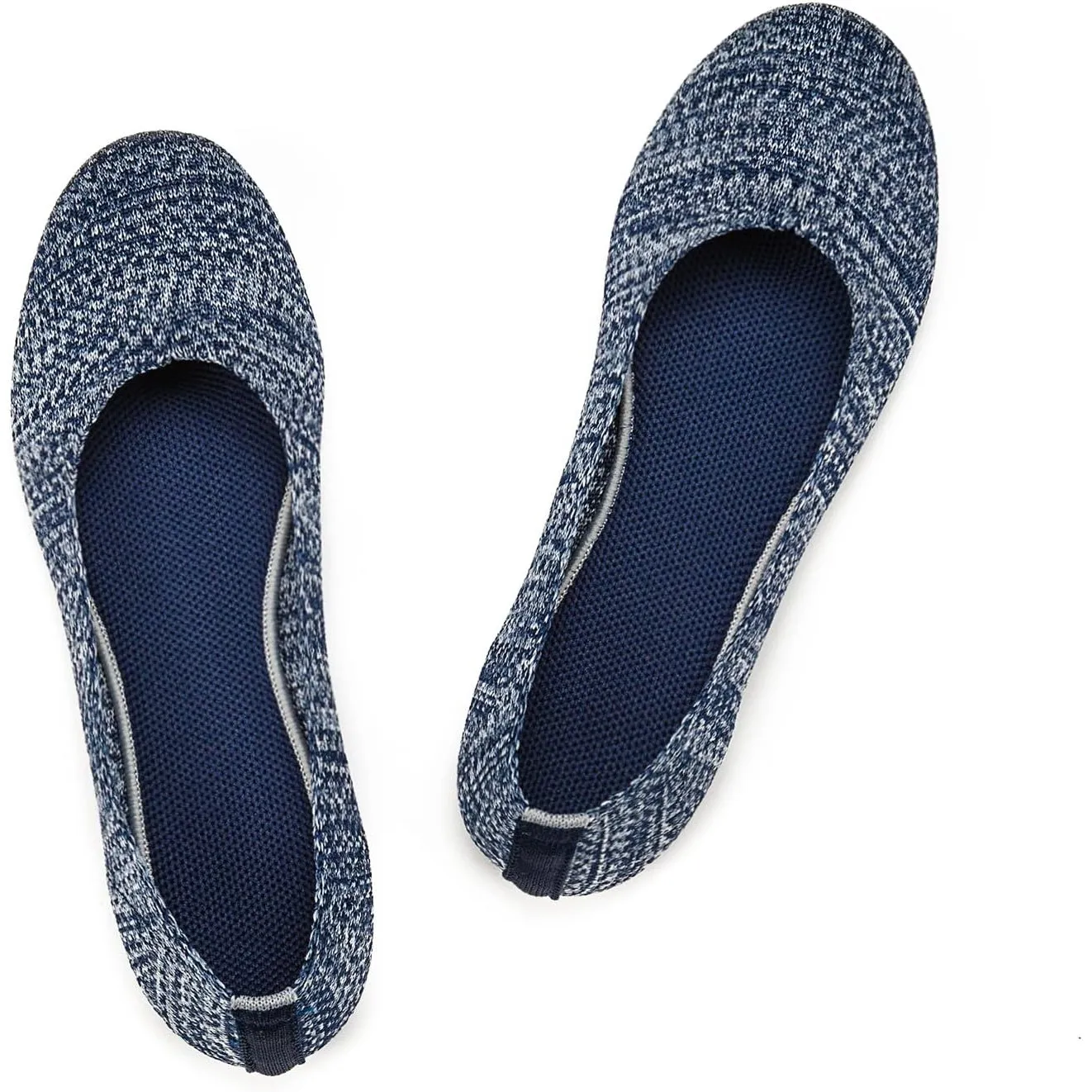 Frank Mully Damen Ballerinas Slip On Knit Kleid Schuhe Pumps Schuhe Runde Zehe