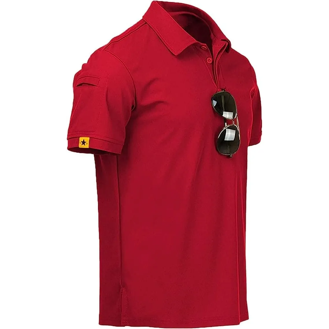 JACKETOWN Poloshirts Herren Kurzarm Atmungsaktives Funktionsshirt, M-3XL. | Polohemd Herren Atmungsaktives Sommer Knopf…