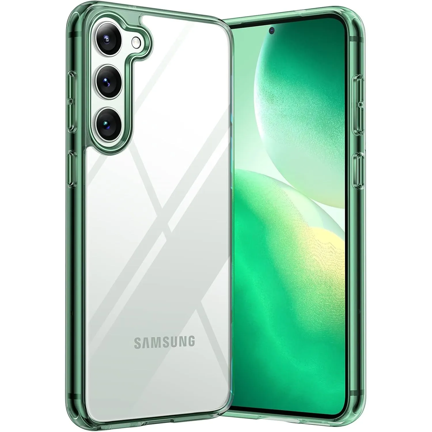 TORRAS Diamond Series für Samsung Galaxy S23 Hülle [NO.1 Anti-Vergilbung] (Robust wie Panzer) Militär Sturzfestigkeit E…