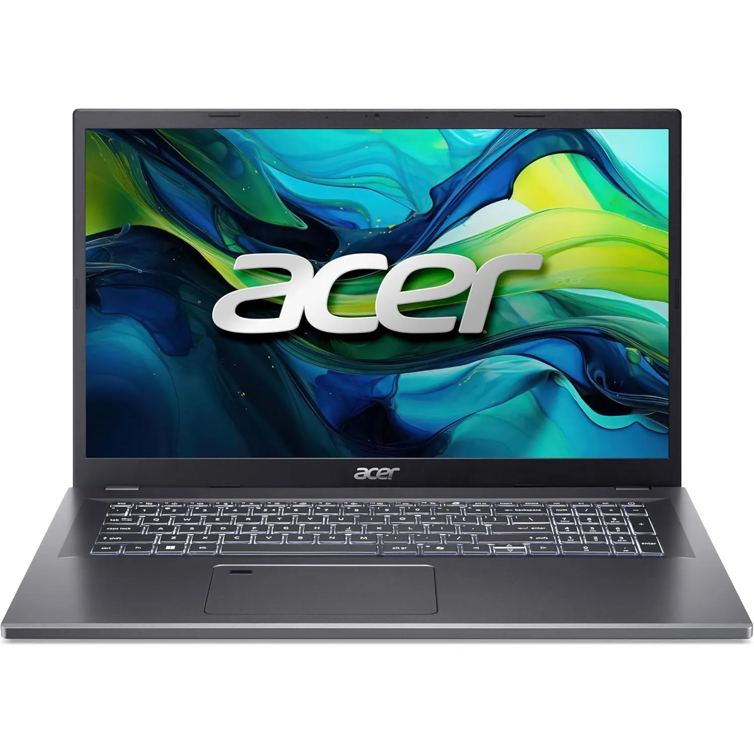 Acer Aspire 17 (A17-51M-50PC) Laptop, 17" FHD IPS Display, Intel Core 5 120U, 16 GB RAM, 1 TB SSD, Intel Grafik, Window…