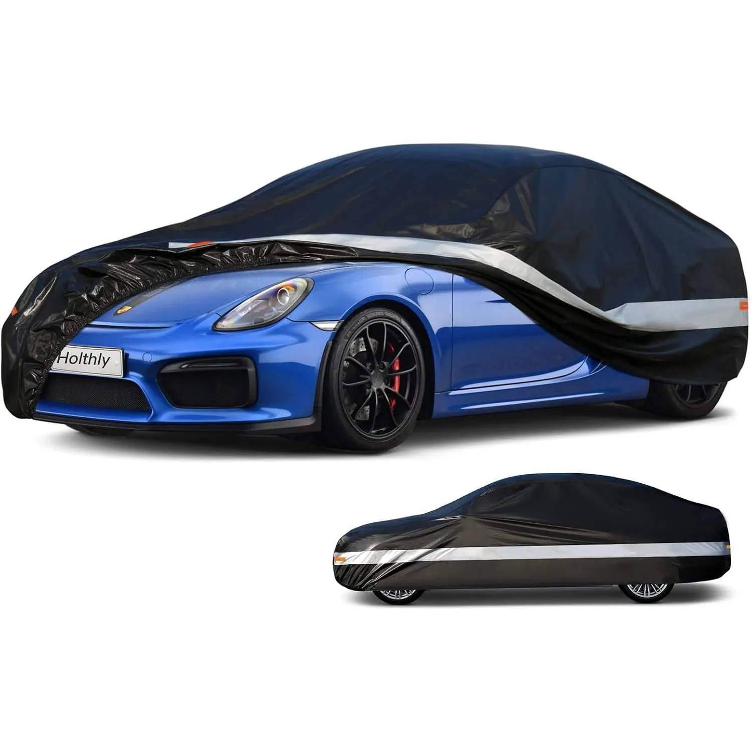 Autoabdeckung 100% Wasserdicht, Auto Abdeckplane für Vollgarage Regen Sonne Staub UV Schutz. Autoplane Passend für BMW …