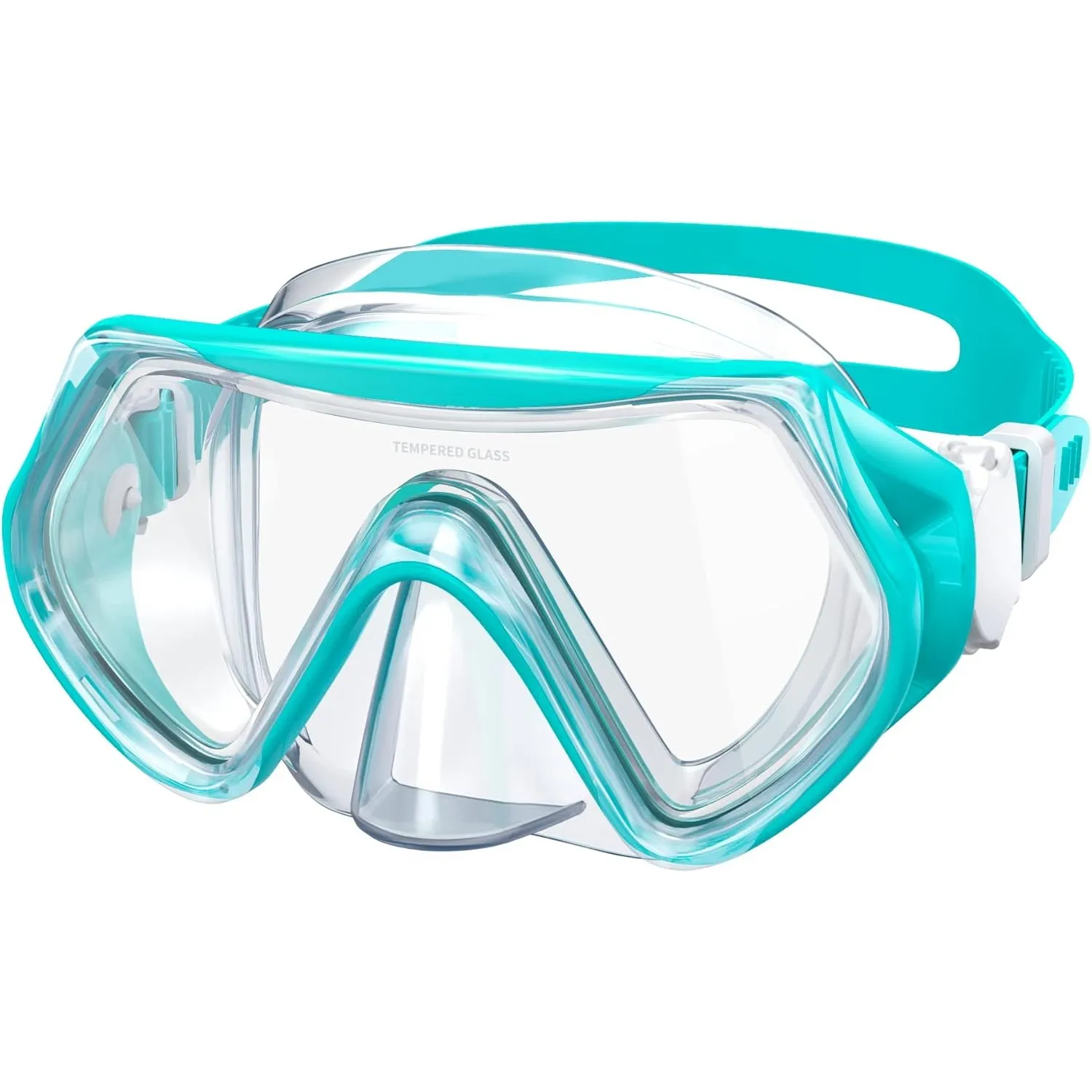 Findway Taucherbrille Kinder,Schwimmbrille Kinder Schnorchelmaske für Jungen Mädchen Jugendliche,Tauchmaske mit Nasenab…