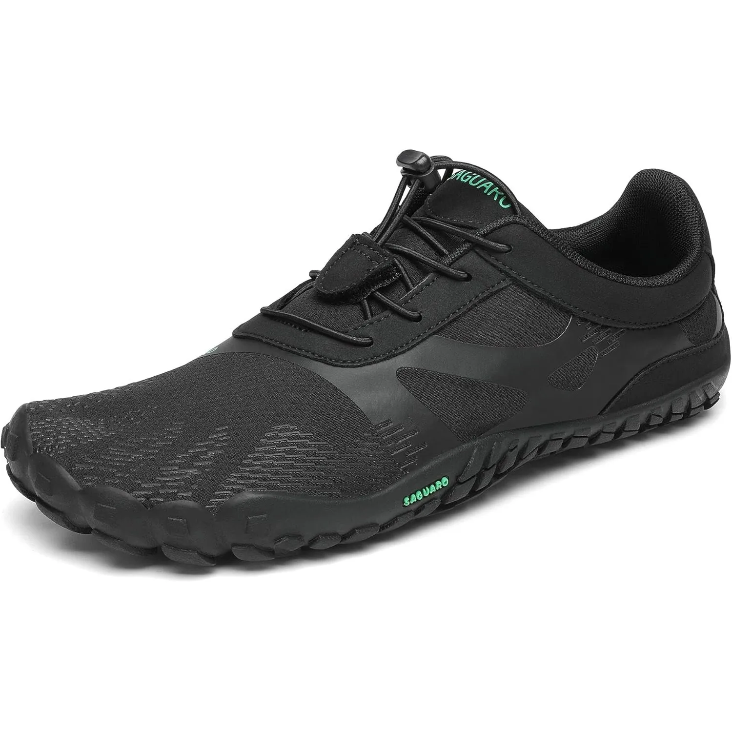 SAGUARO Unisex Barfußschuhe Leicht Atmungsaktiv Tragbar Traillaufschuhe Weich rutschfest Fitnessschuhe für Outdoor & In…