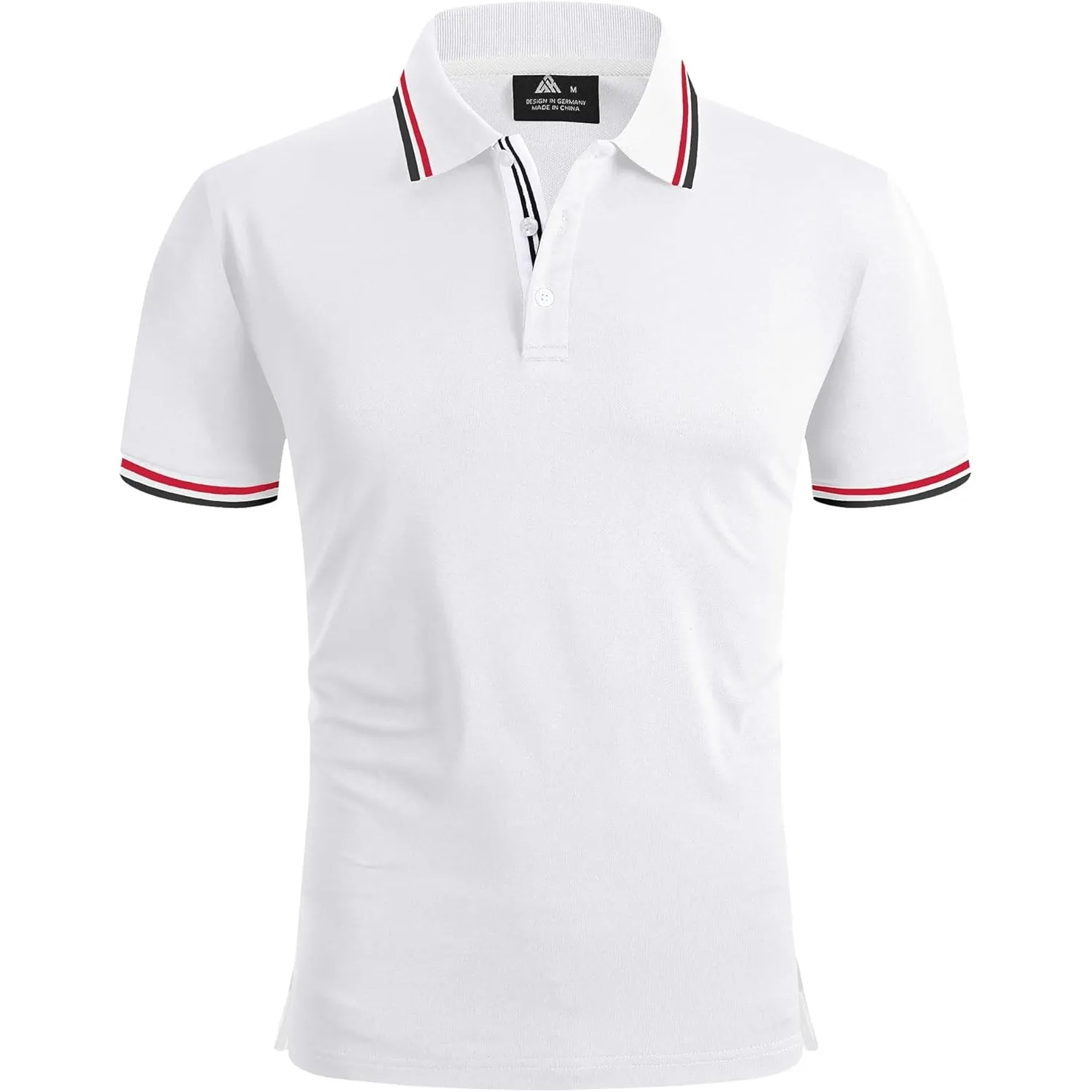 SwissWell Poloshirt Herren Kurzarm Atmungsaktiv Golf Tennis Sport Polo Shirts Sommer Freizeit T-Shirt