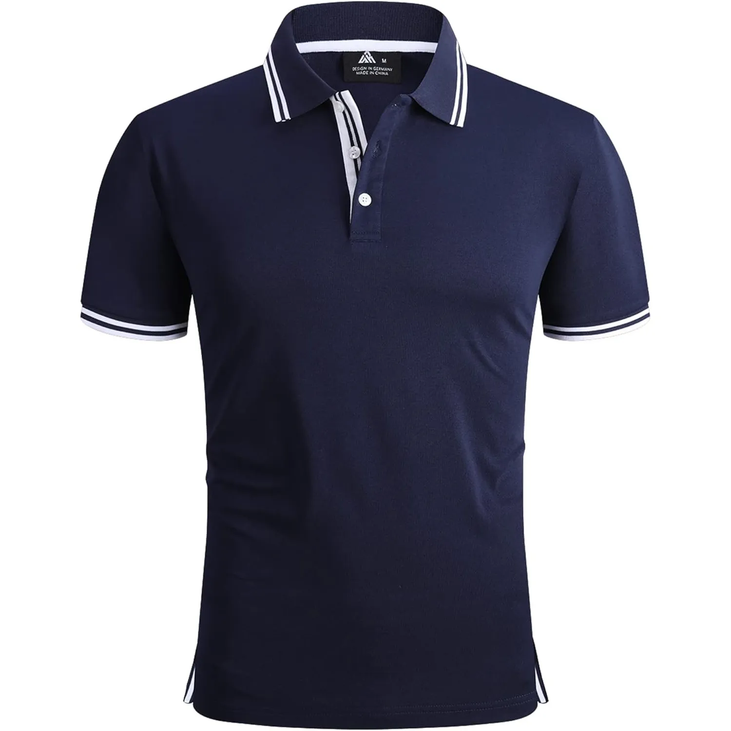 SwissWell Poloshirt Herren Kurzarm Atmungsaktiv Golf Tennis Sport Polo Shirts Sommer Freizeit T-Shirt