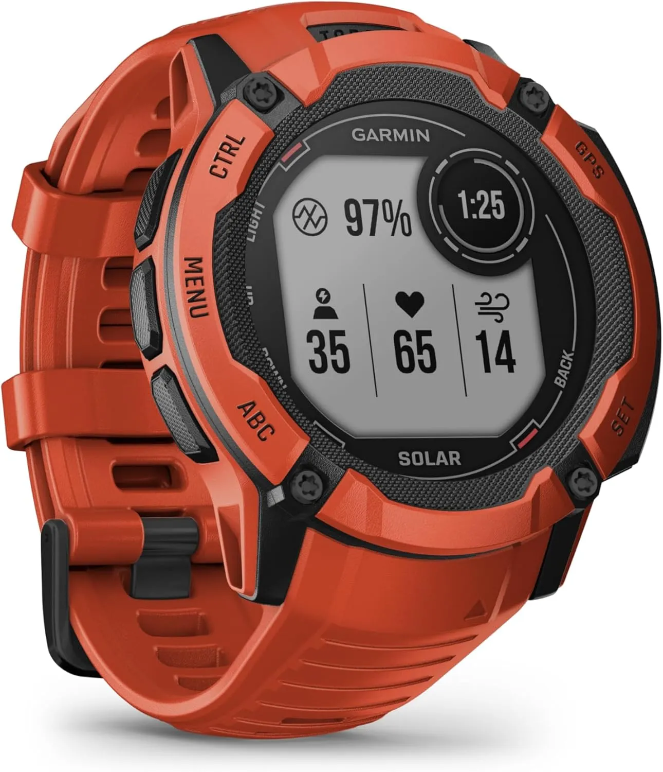 Garmin Instinct 2X Solar 50mm - GPS-Smartwatch mit unendlicher Akkulaufzeit im Smartwatch-Modus, über 40 Sport-Apps, Sm…