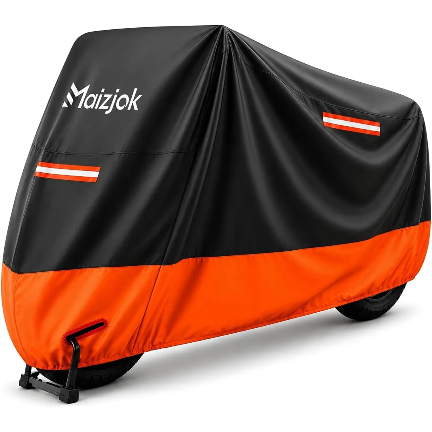 Maizjok® Motorrad Abdeckplane Outdoor, Motorradabdeckung Wasserdicht 210D