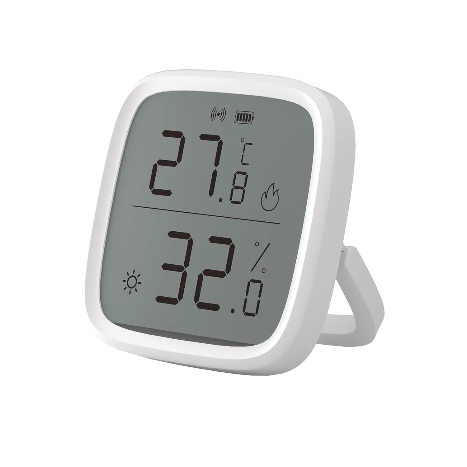 SONOFF SNZB-02D Zigbee Temperatur- und Feuchtigkeitssensor,Zigbee LCD Smart Thermometer Hygrometer,Zigbee Hub Erforderl…